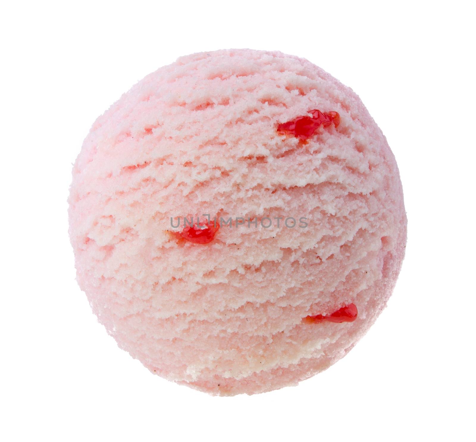 ice cream isolated on white background