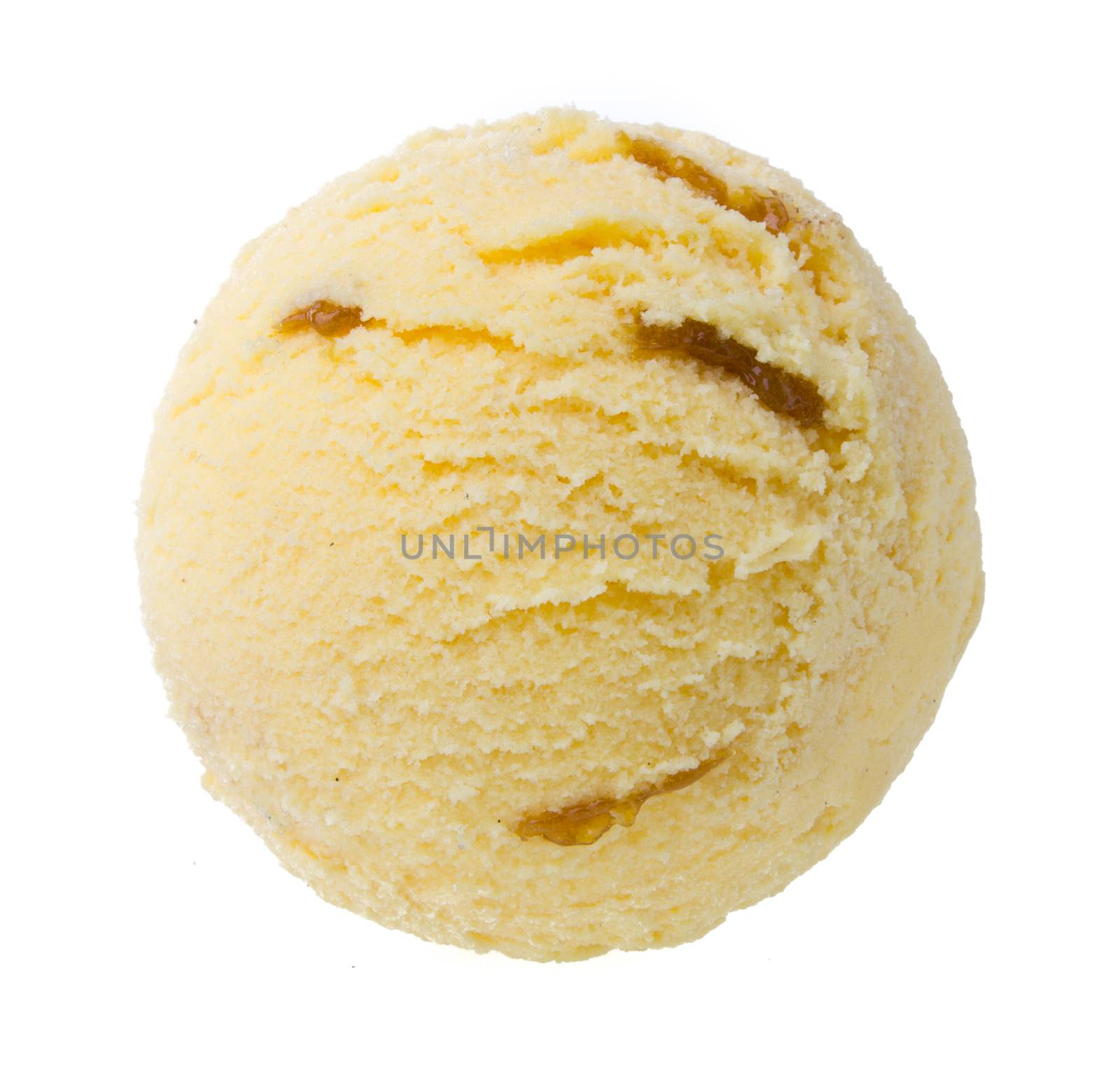 ice cream isolated on white background
