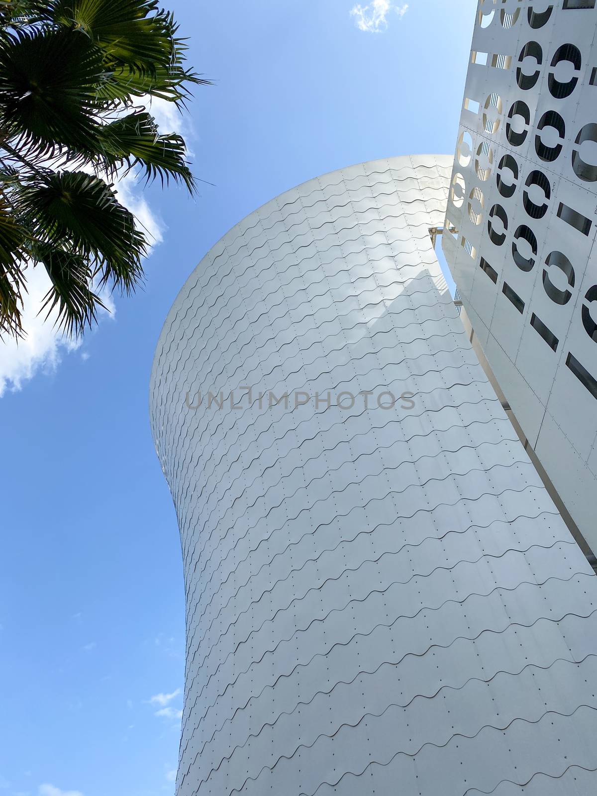 Orlando, FL/USA-4/10/20:  The exterior of the Town Center at Laureate Park at Lake Nona in Orlando, Florida.