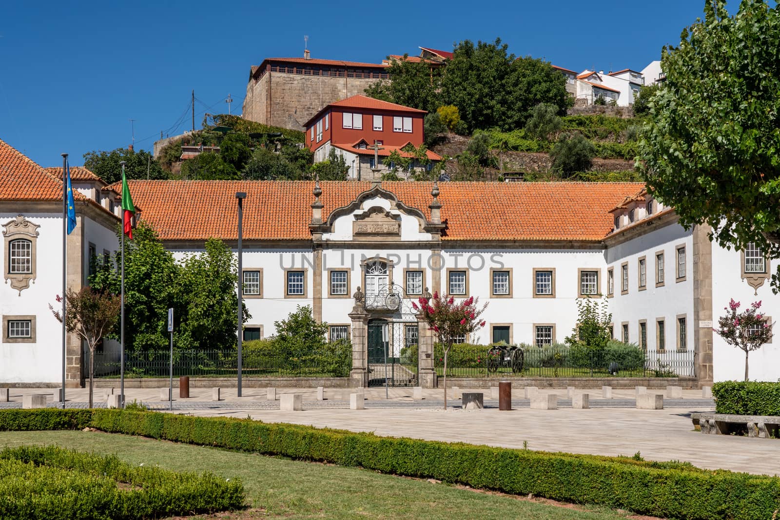 Messe dos Oficiais is a luxury hotel in the center of Lamego in Portugal