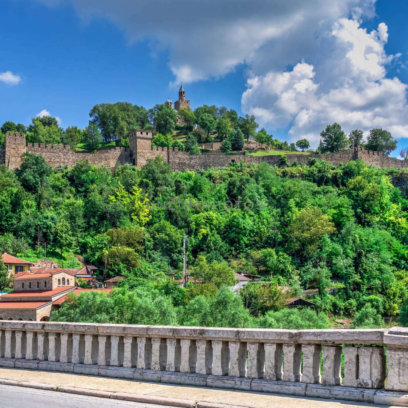 Tsarevets fortress  in Veliko Tarnovo, Bulgaria by Multipedia