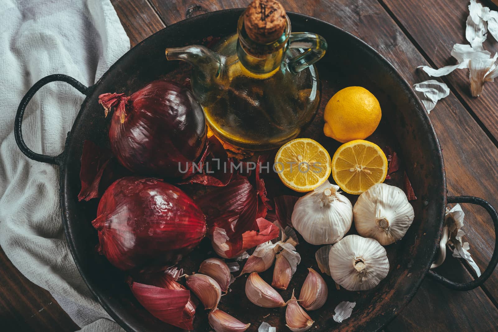 Paella with fresh vegetables by Dumblinfilms