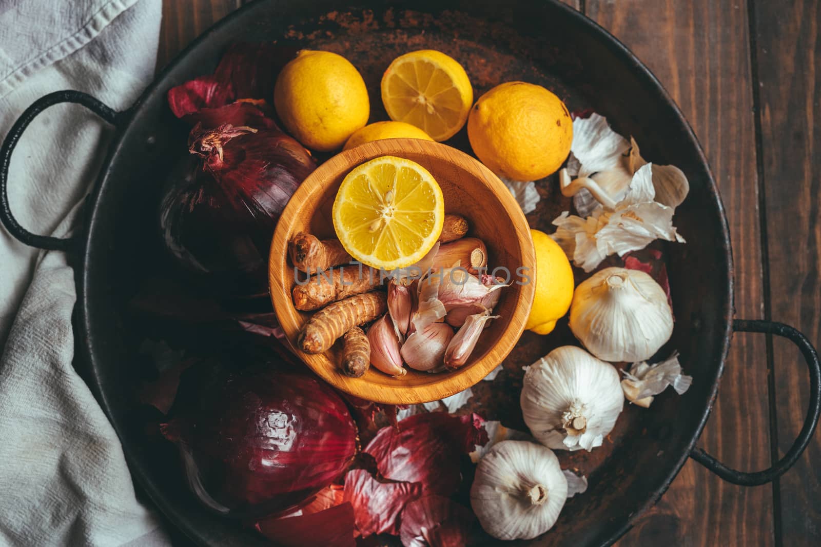 Paella with fresh vegetables by Dumblinfilms