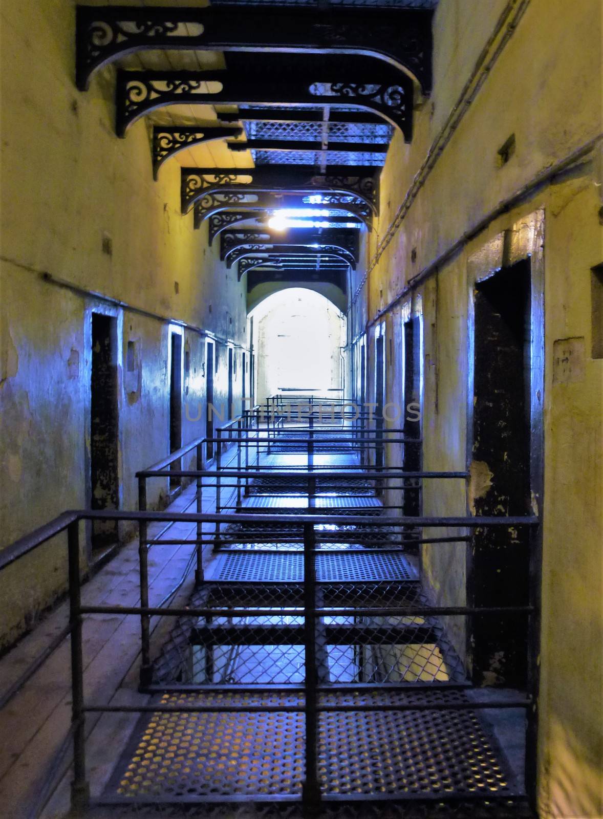 Photo of a corridor in Kilmainham Goal Dublin, Ireland