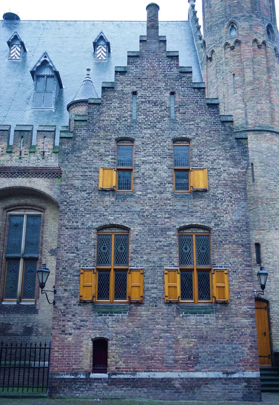 Old house in the Binnenhof by pisces2386