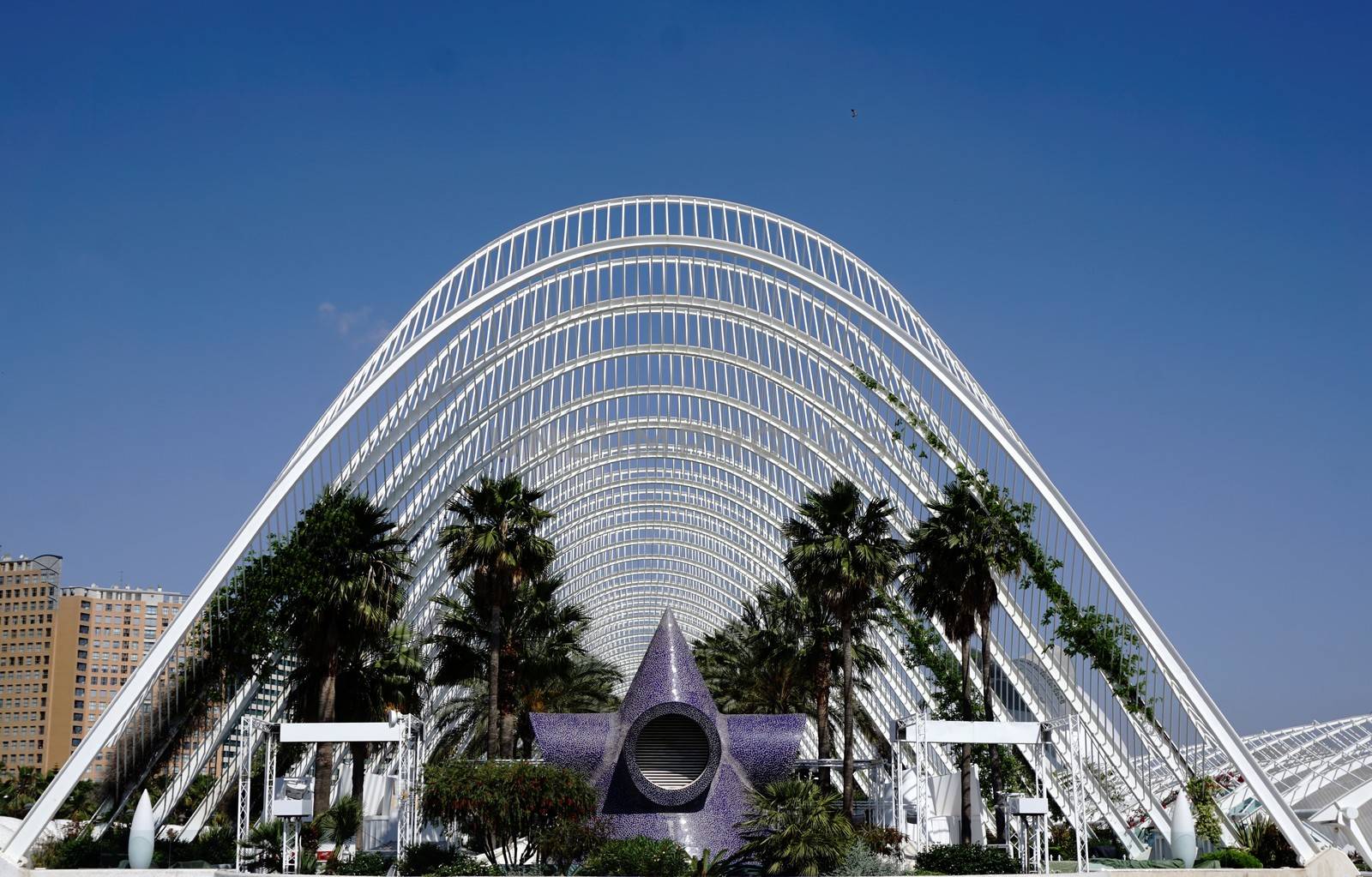 L'Umbracle in the City of Arts and Sciences, Valencia Spain