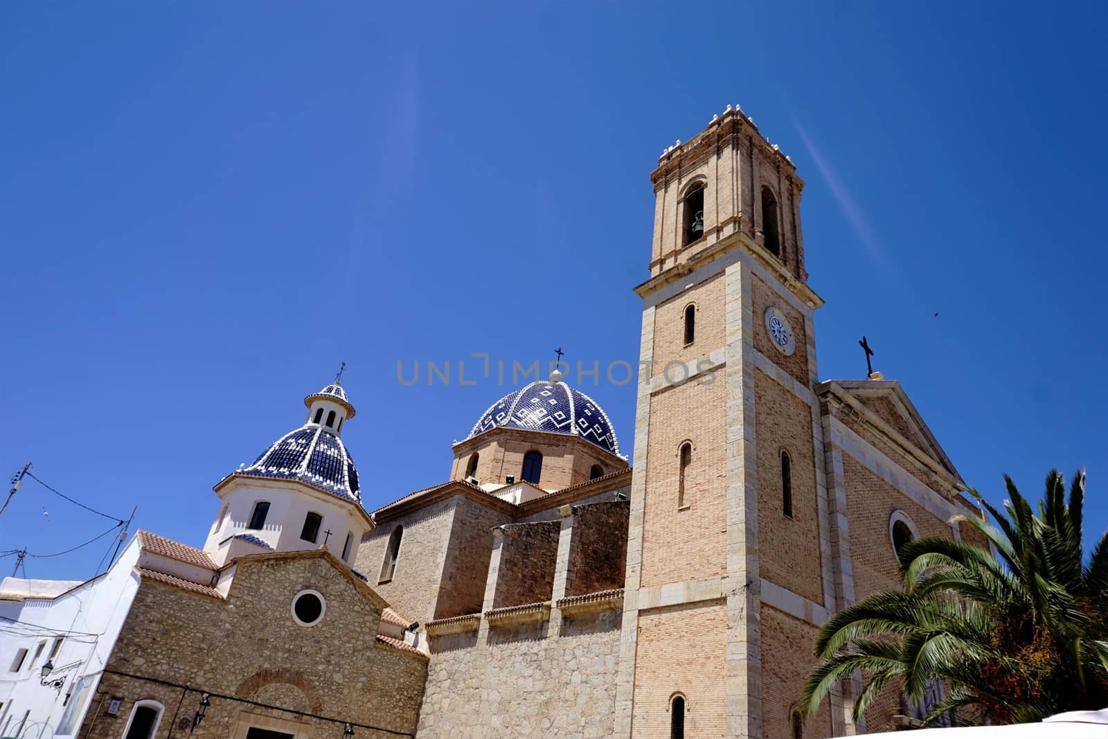Beautiful church Our Lady of Solace in Altea by pisces2386