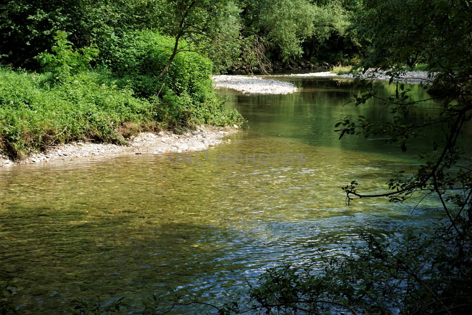 City of Kranj Sava river Upper Carnolia, Slovenia