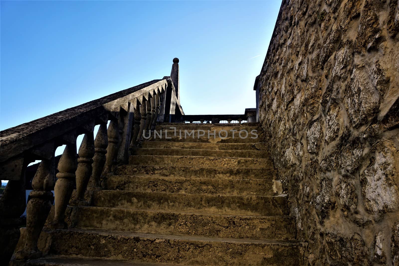 Old Stairs to museum in Novo Mesto by pisces2386