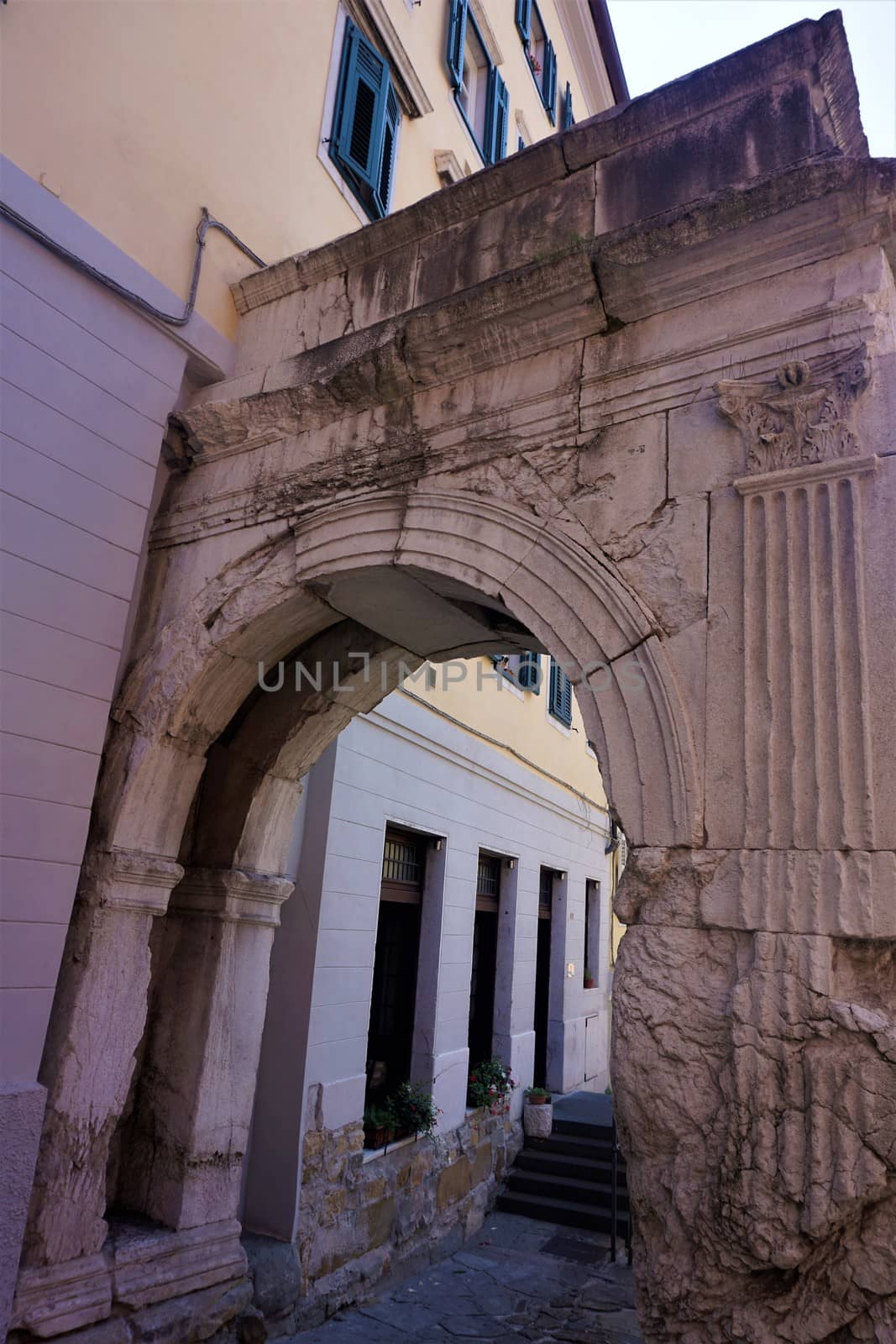 The Arch of Richard in Trieste, Italy