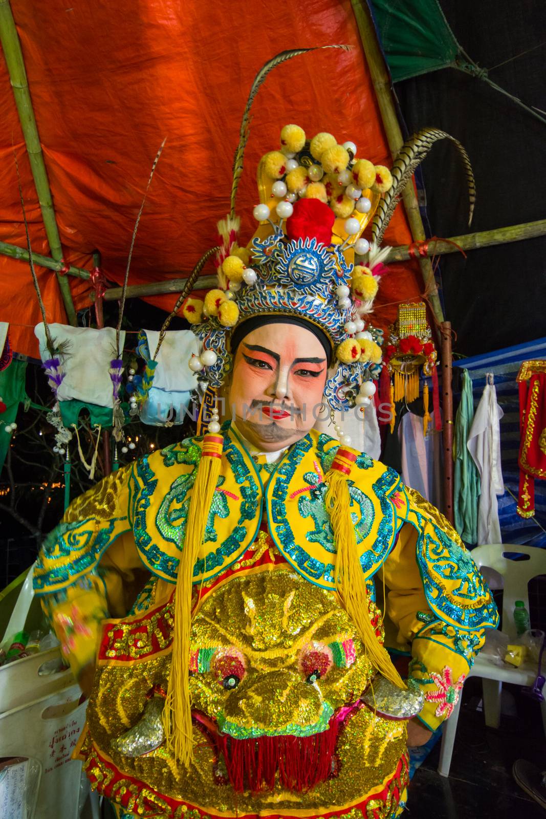 Asia / Thailand - August 28th, 2019 : Chinese Opera Actress. Per by yuiyuize