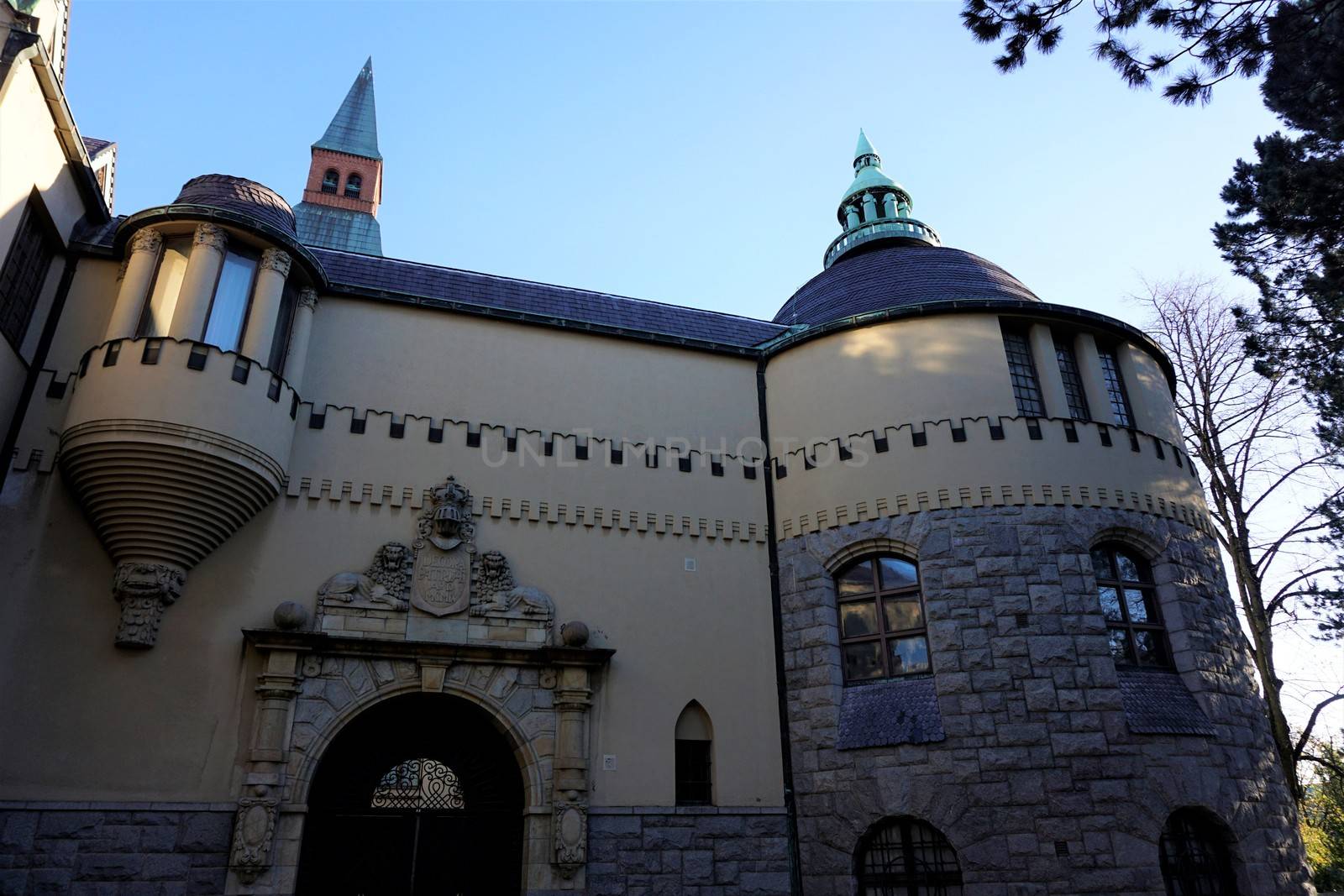 Side of the National Museum of Finland looking like a castle by pisces2386