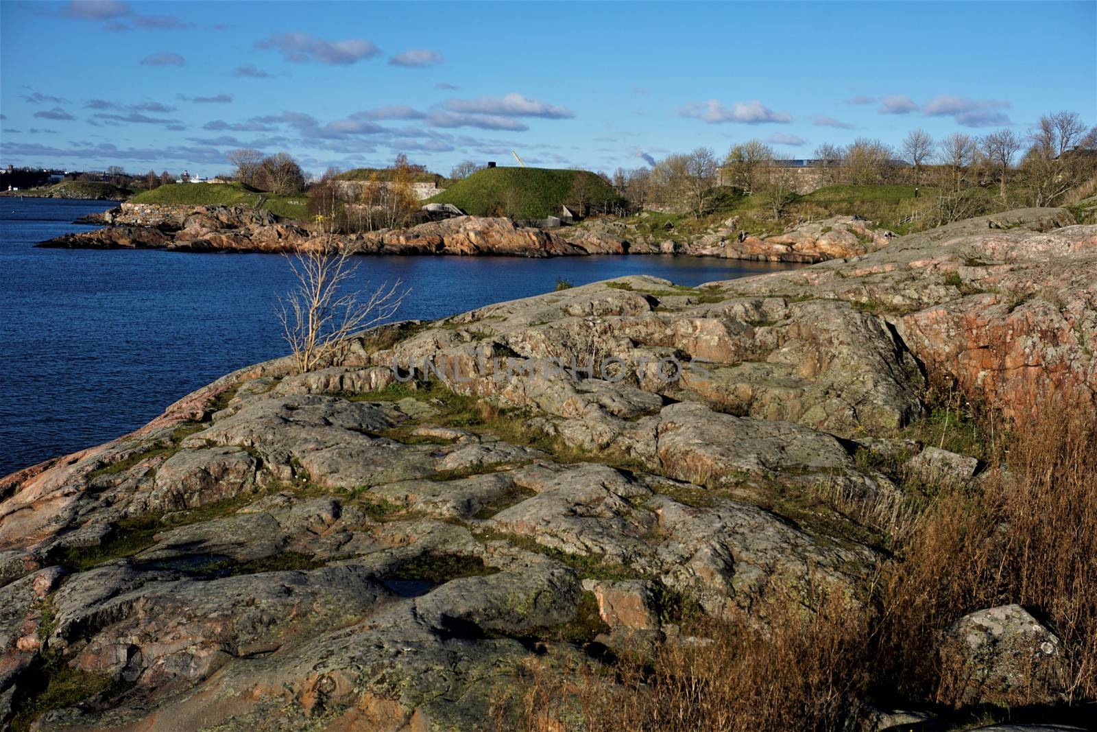 Beautiful view over the island of Suomenlinna by pisces2386