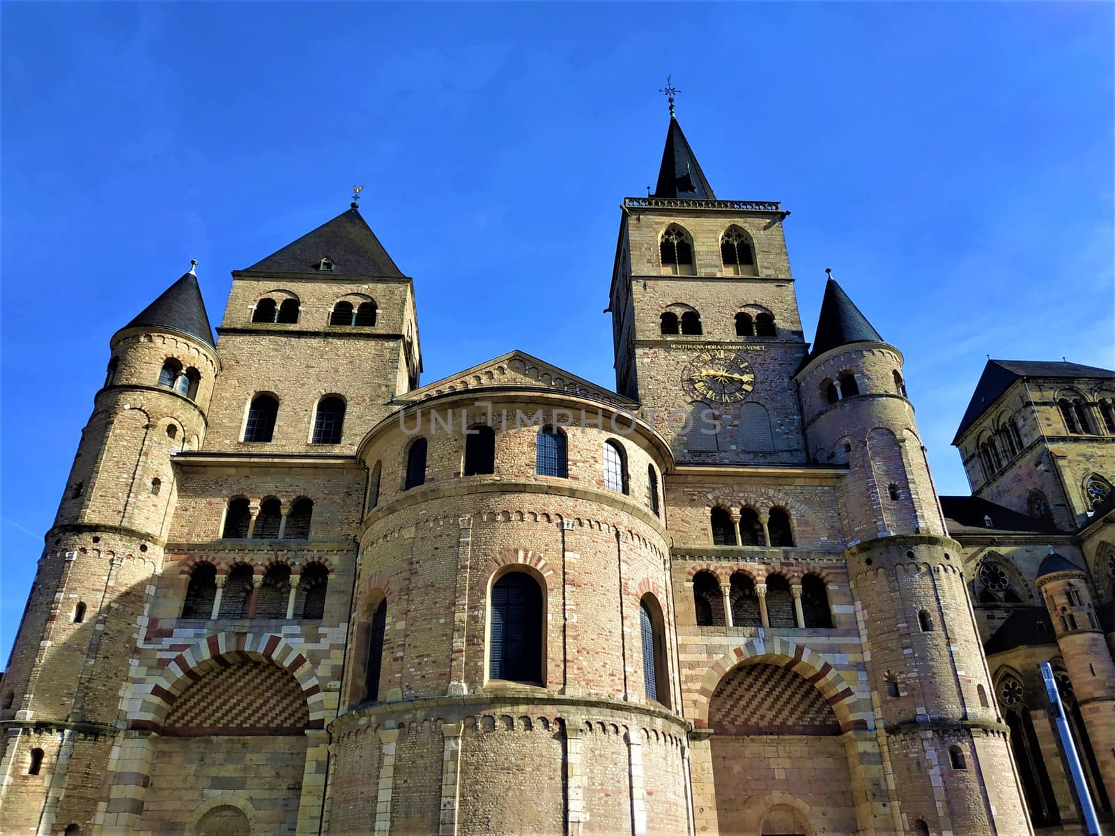 Front view of the cathedral of Trier, Germany