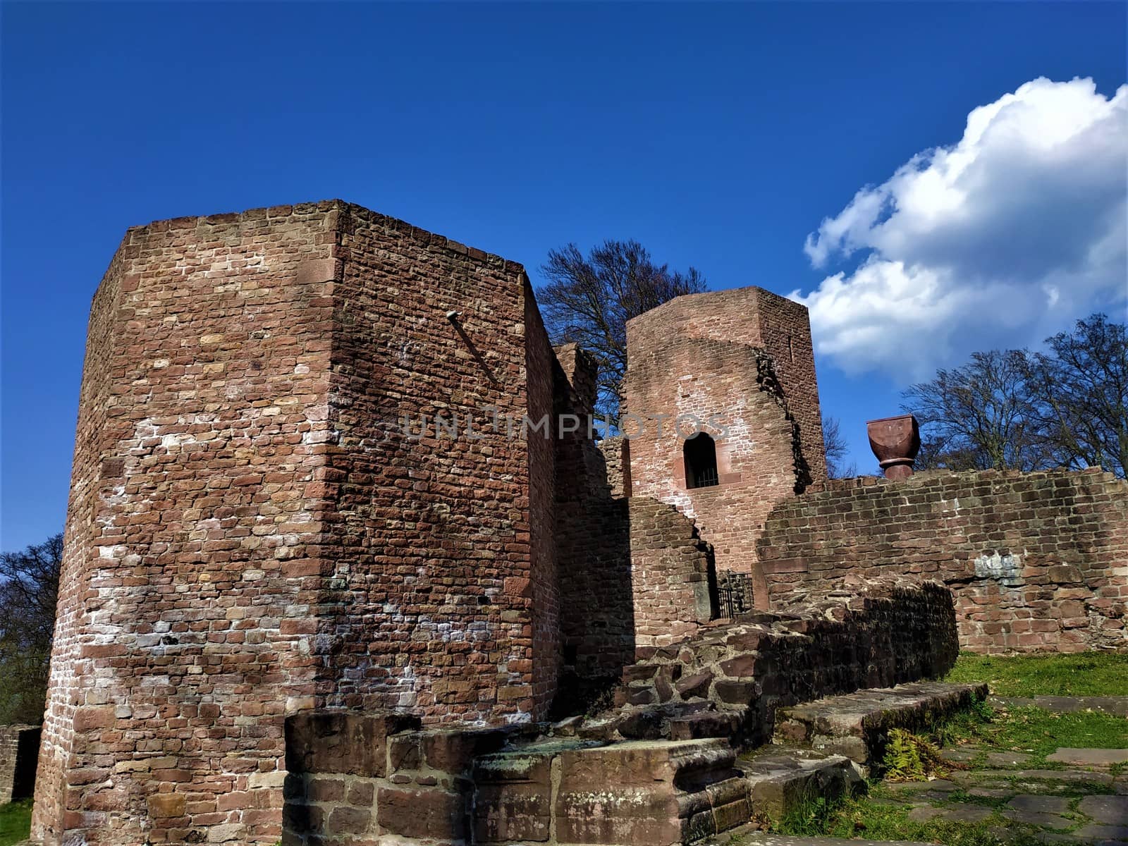 Part of the abandonned Saint Michael's monastery in Heidelberg by pisces2386