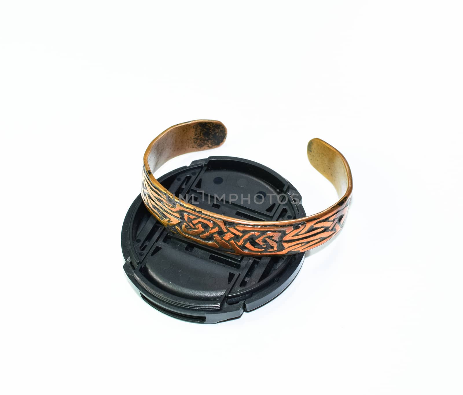 Runic engraved copper wrist bracelet. Copper jewelry bracelet.