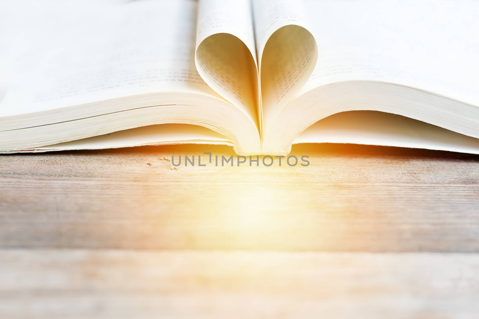 book in heart shape, wisdom and education concept, world book an by psodaz