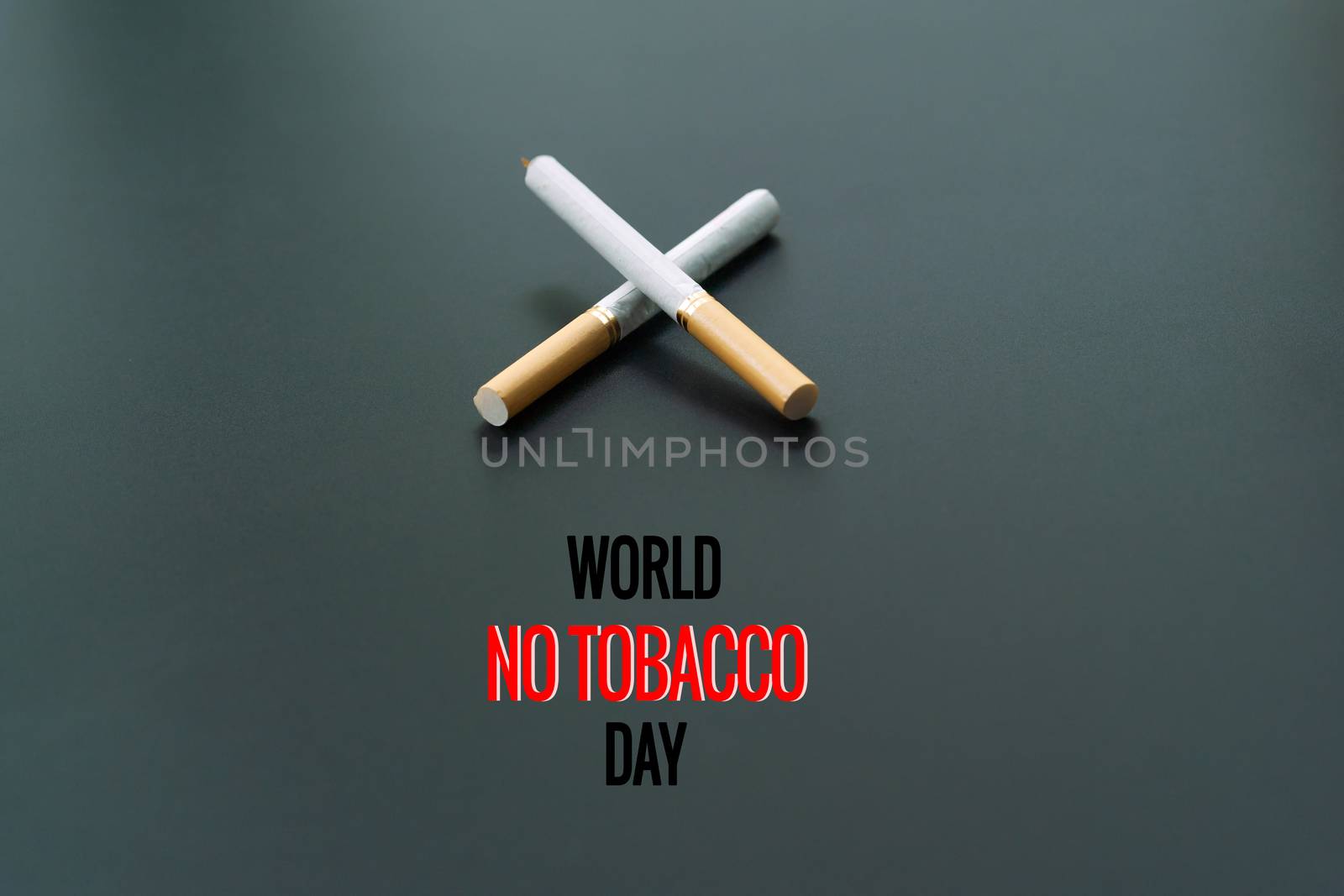 World No Tobacco Day. May 31st No Smoking Day. Poison of cigarette