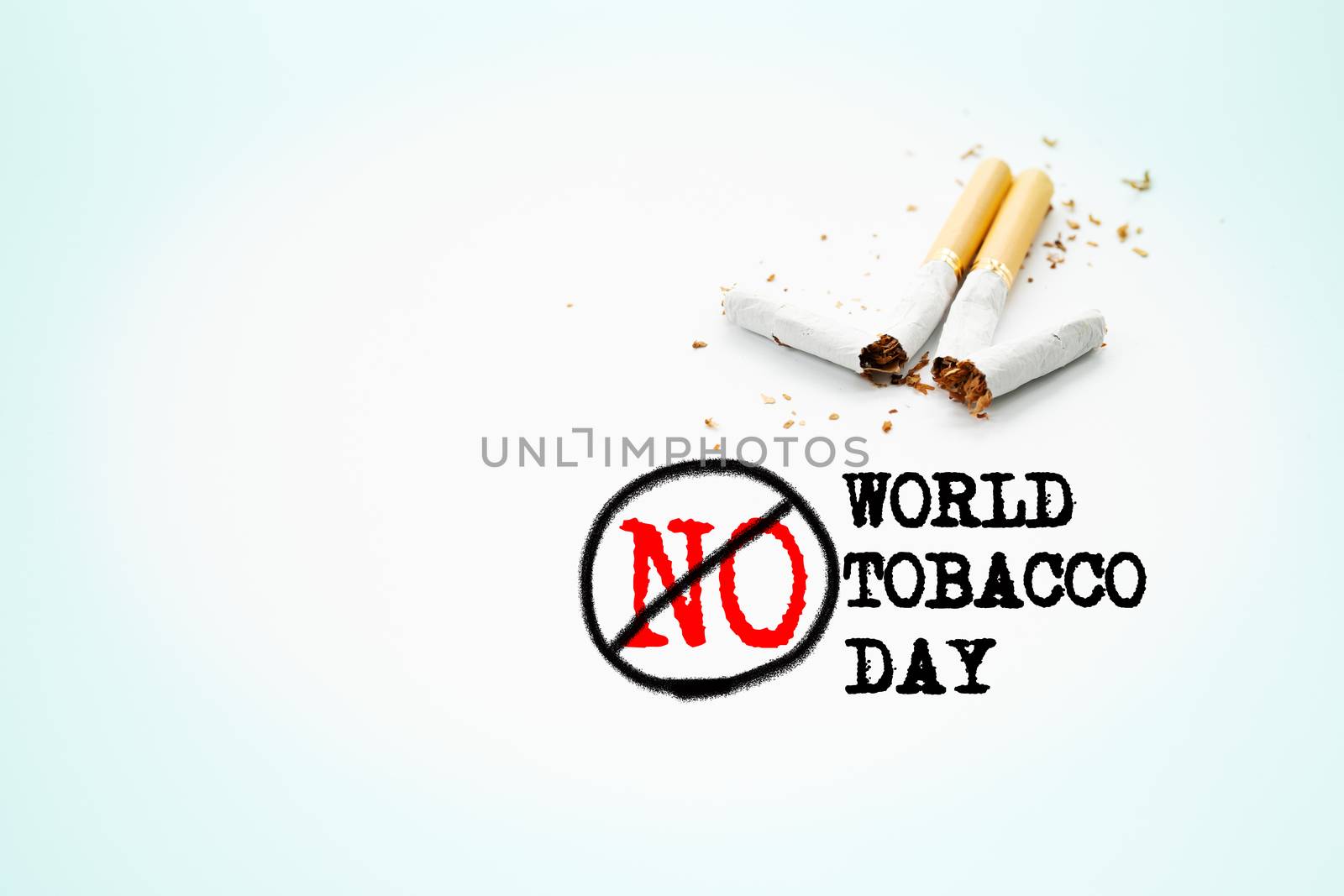 World No Tobacco Day. May 31st No Smoking Day. Poison of cigaret by psodaz