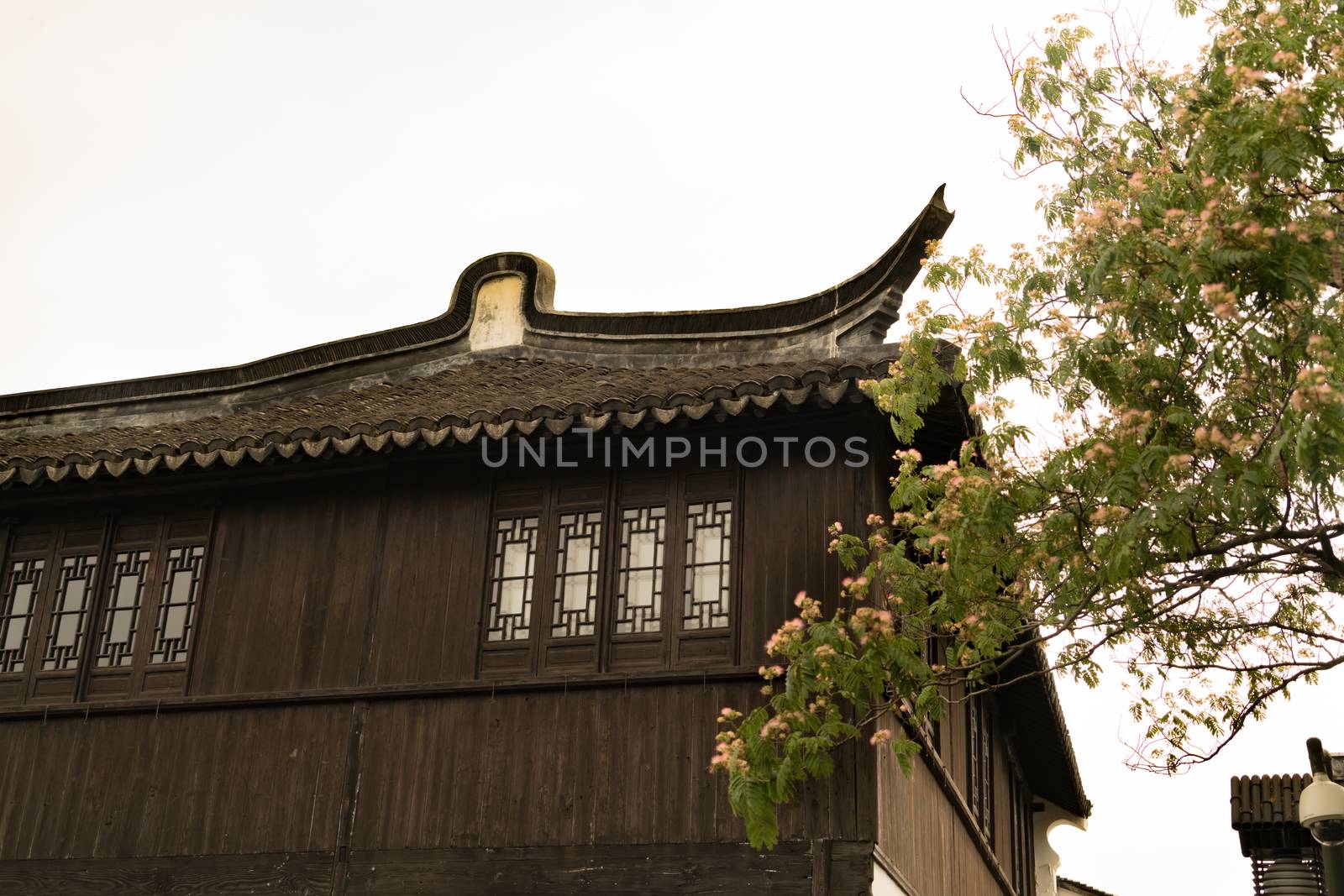 The traditional Chinese house in old town Shanghai, China