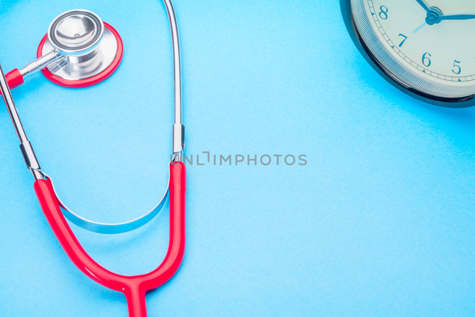 healthcare and medicine stethoscope and red heart symbol healthy by psodaz