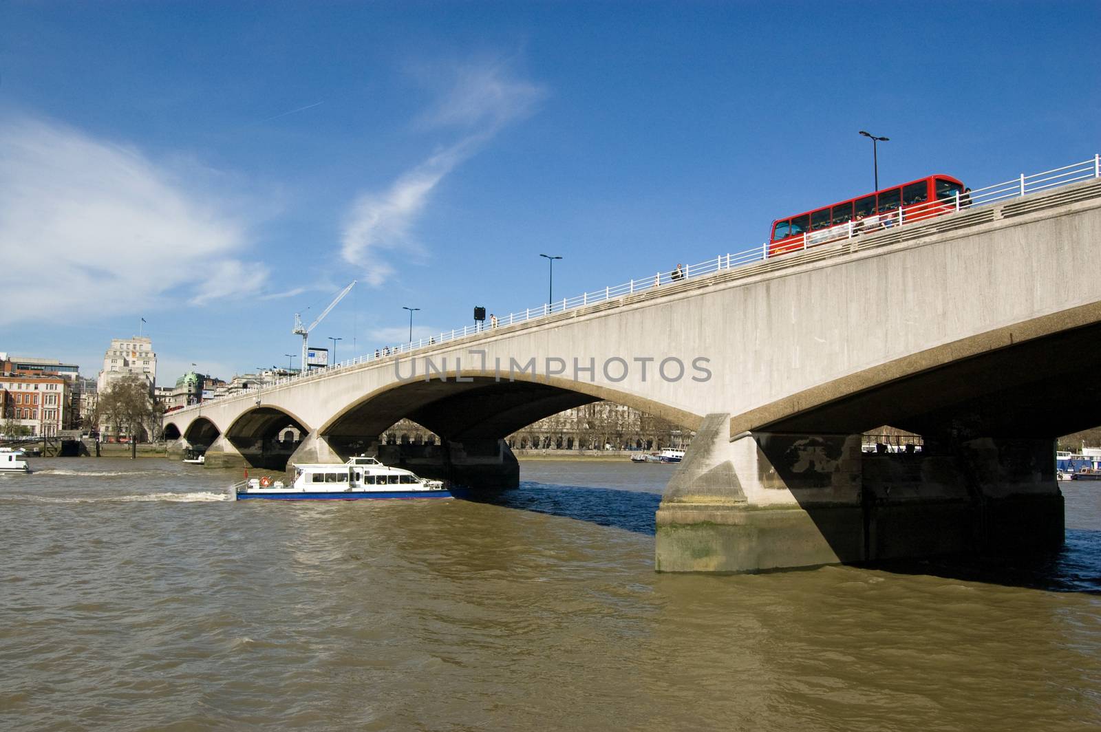 Waterloo Bridge, London by BasPhoto