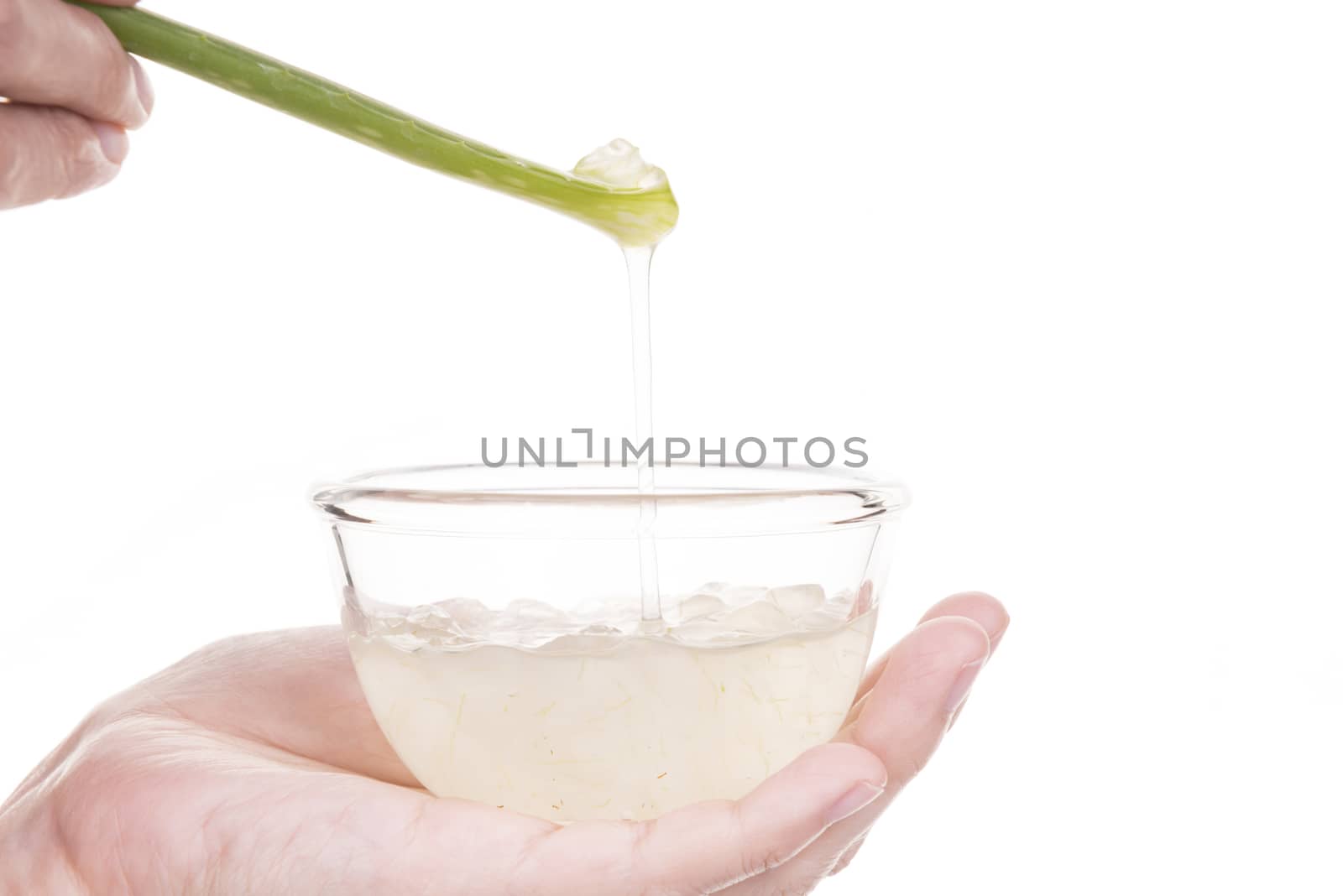 Spa concept with aloe vera,Skin moisture,Reduce wrinkles.