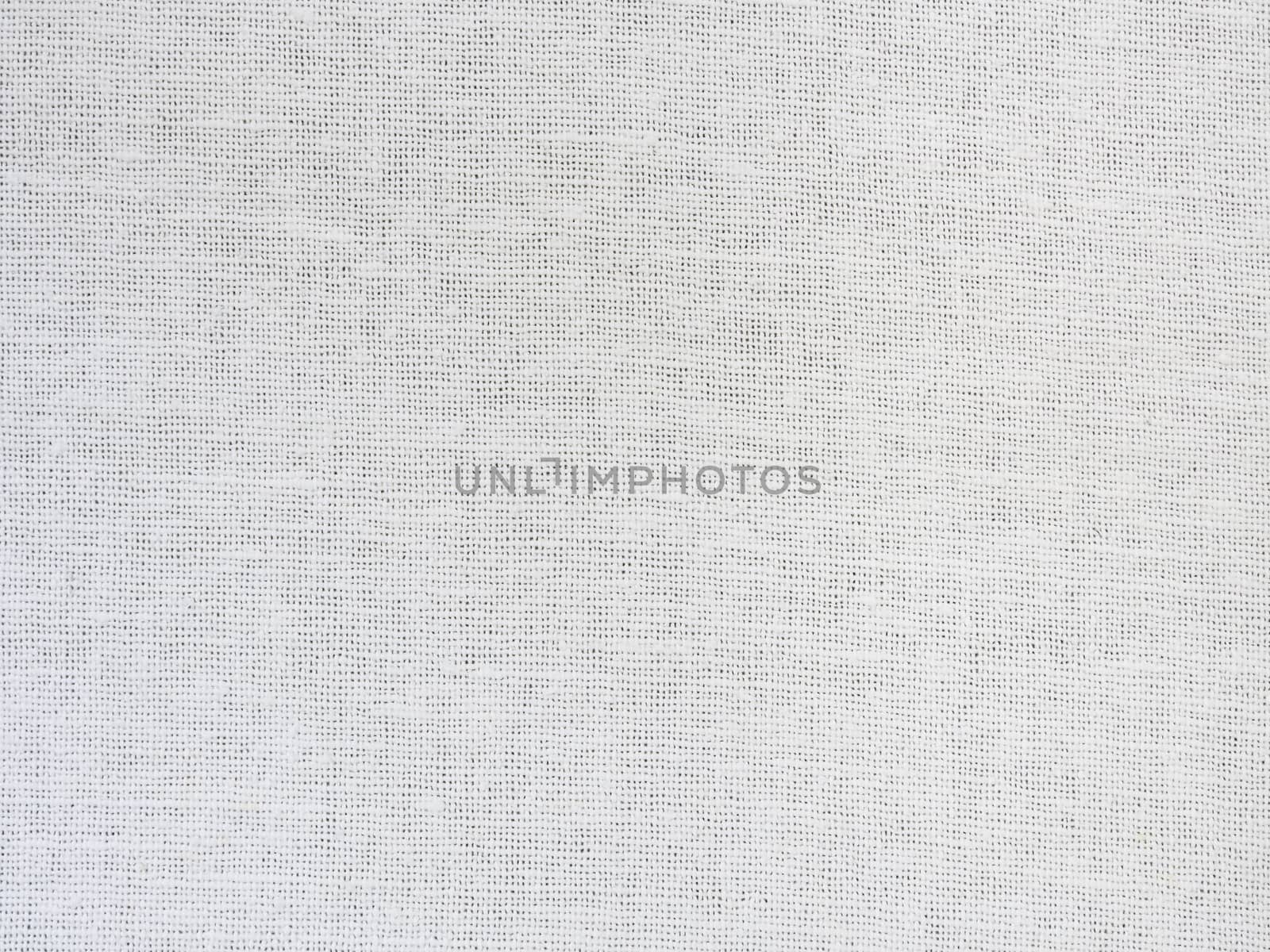 White cotton cloth to use as a background.