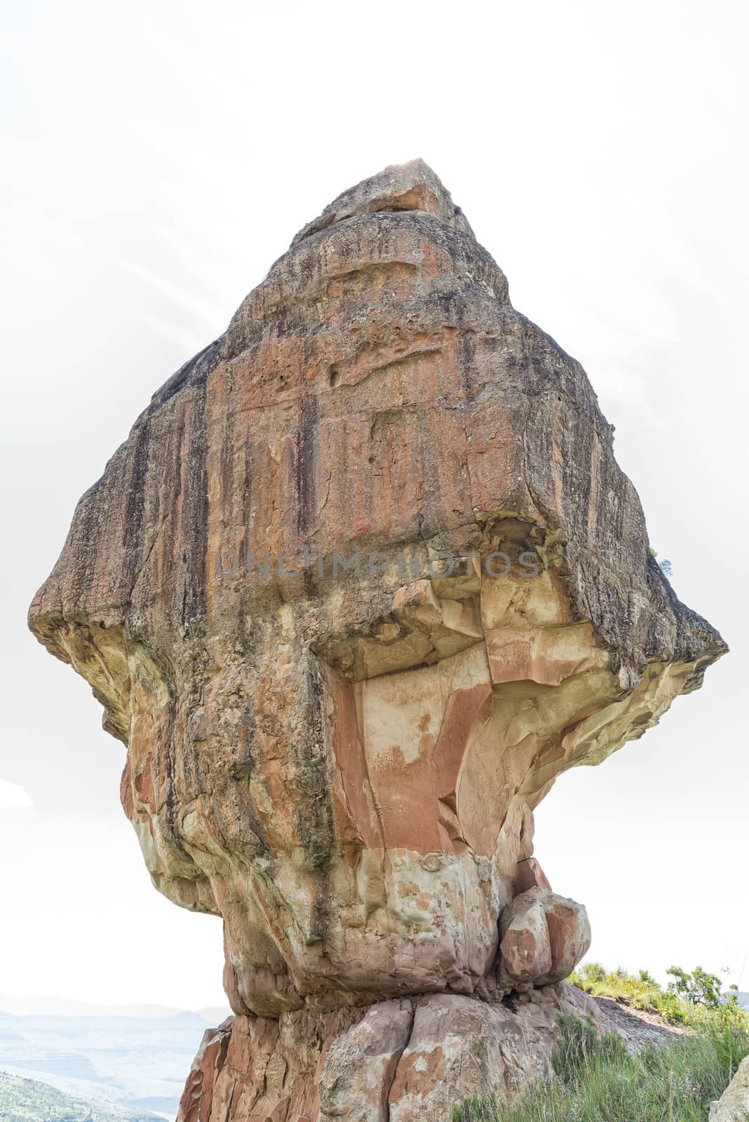 View of the Policemans Helmet in the Drakensberg