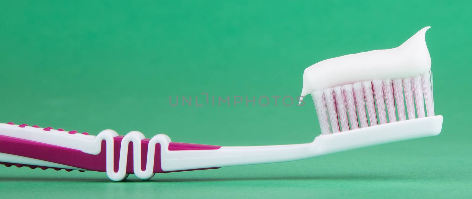 toothbrush with toothpaste by tehcheesiong