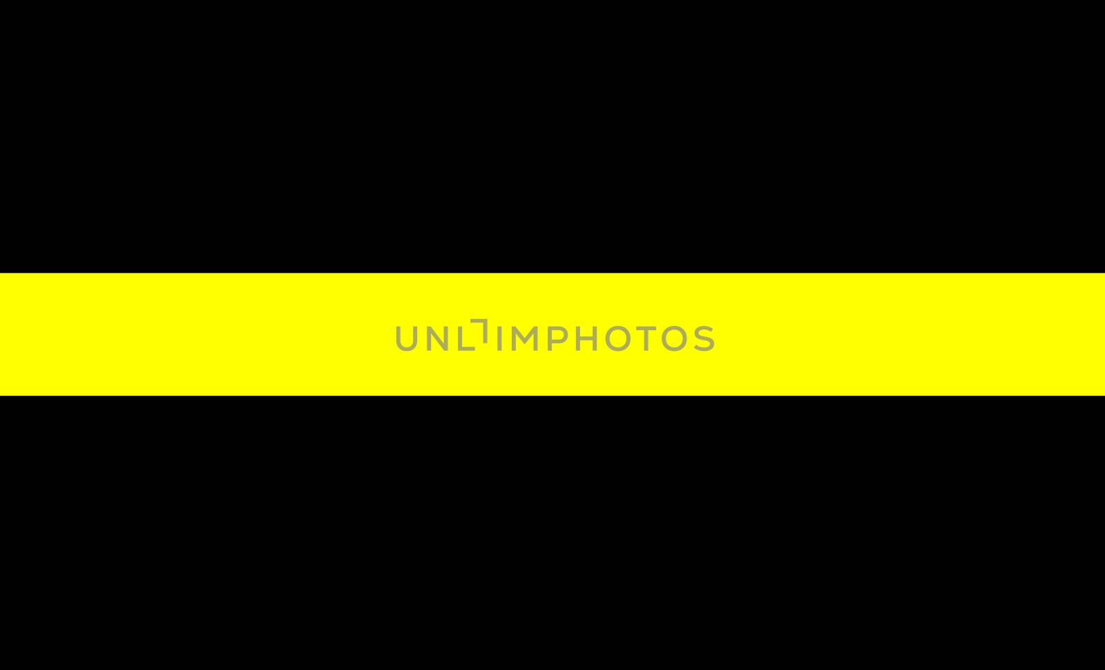 thin yellow line flag Dispatchers security symbol 