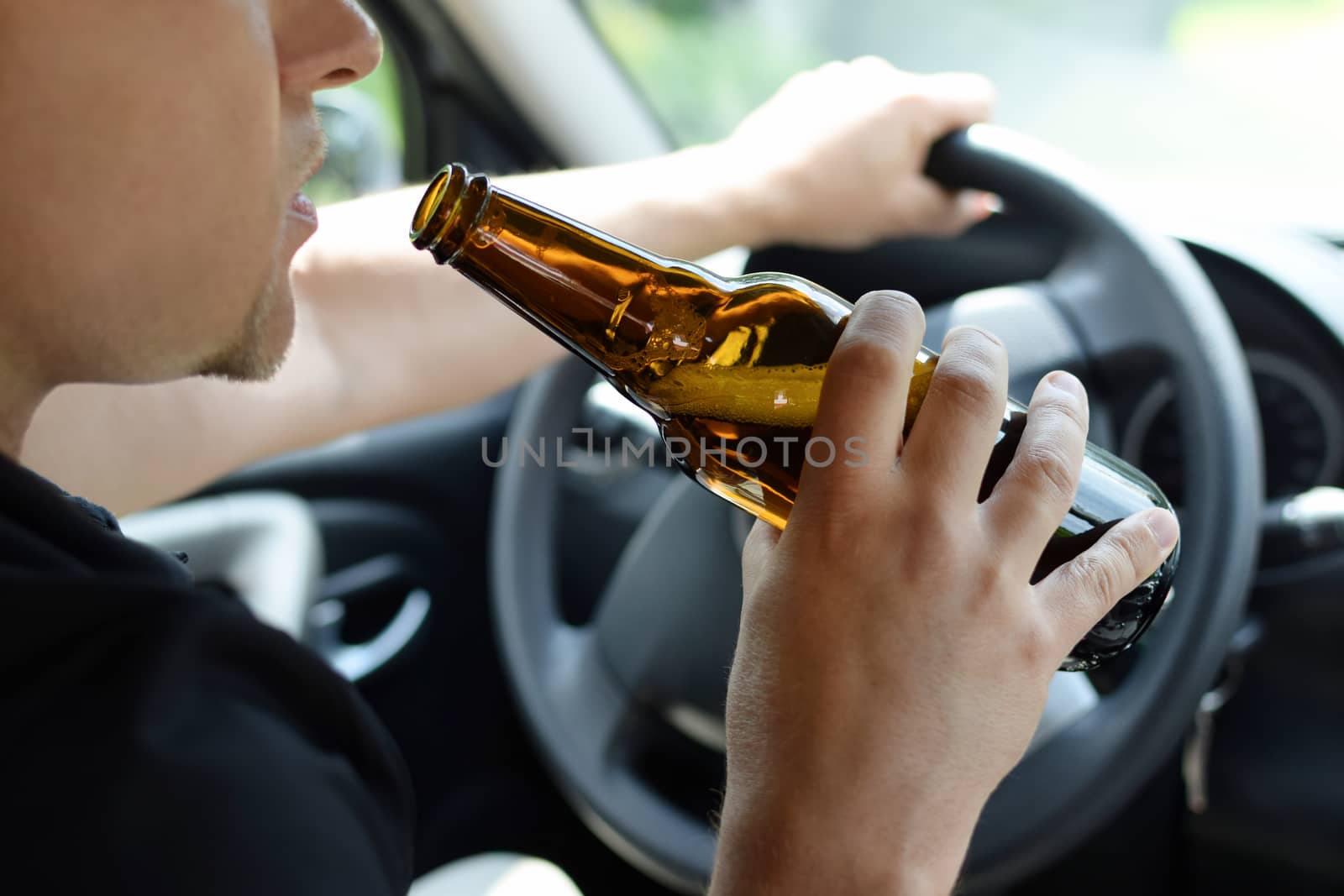Do not drive under the influence of alcohol by wdnet_studio