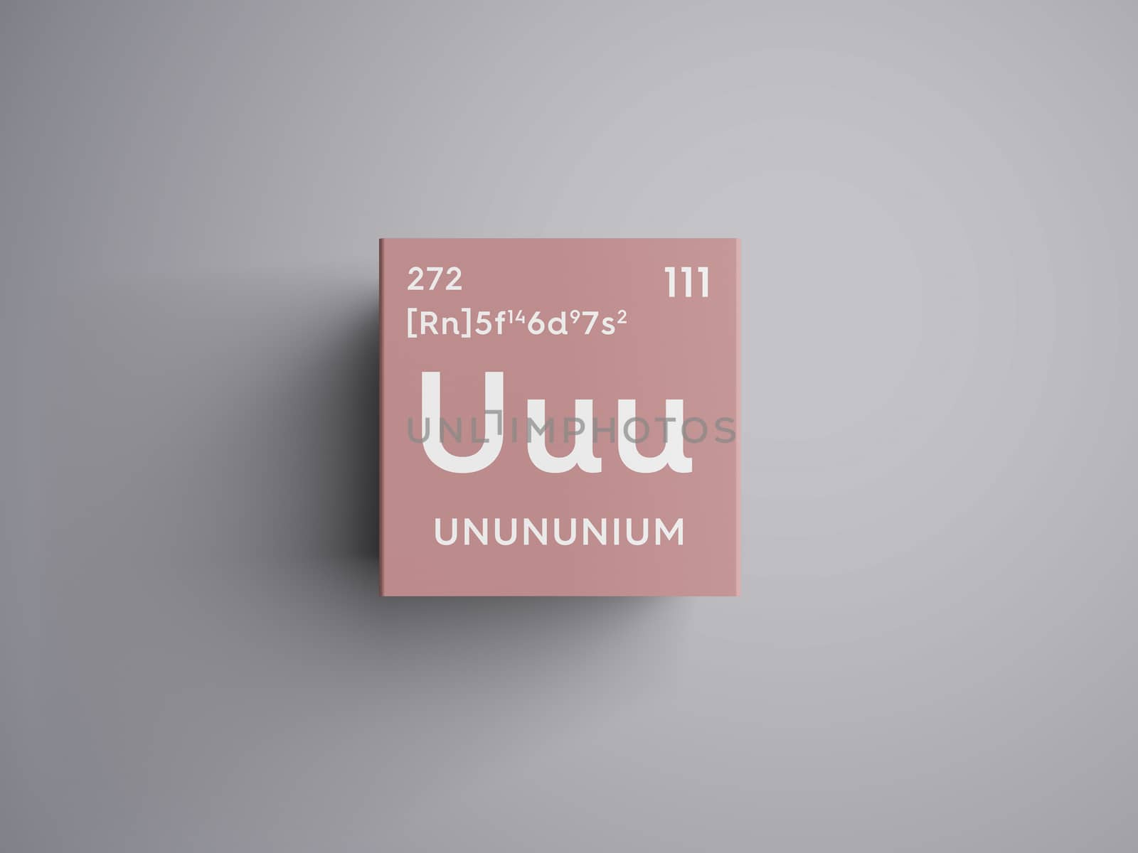 Unununium. Transition metals. Chemical Element of Mendeleev's Pe by sanches812