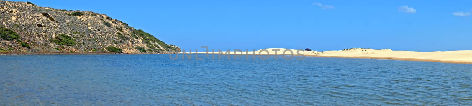 Panorama from Carrapateira beach at the westcoast in Portugal by devy