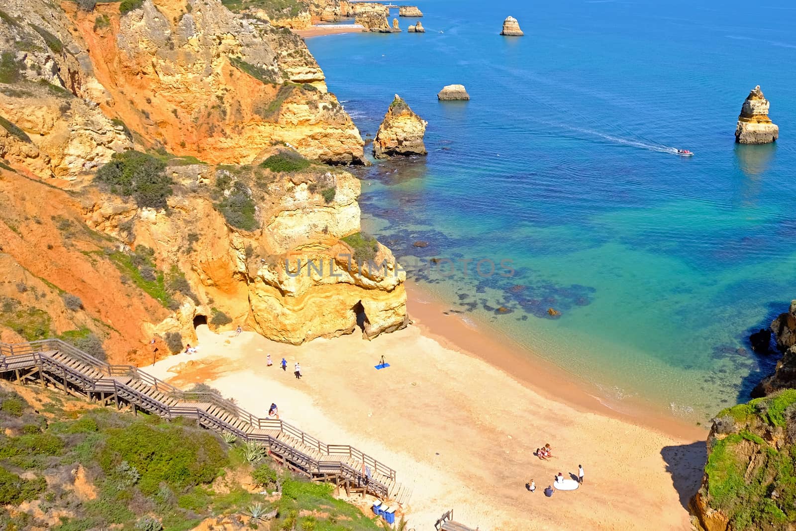 Praia D'Ana in the Algarve Lagos Portugal
