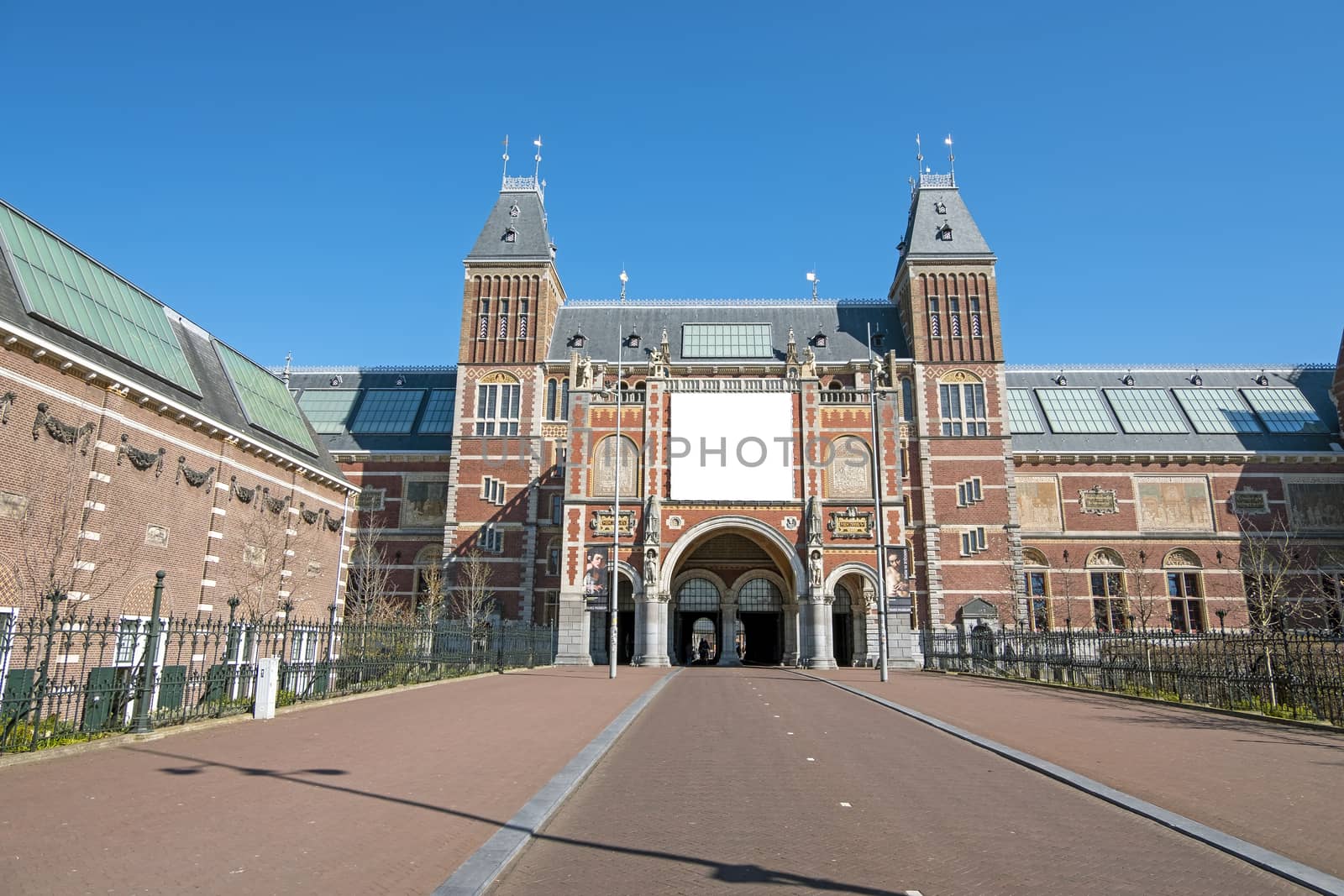 Rijksmuseum in Amsterdam the Netherlands