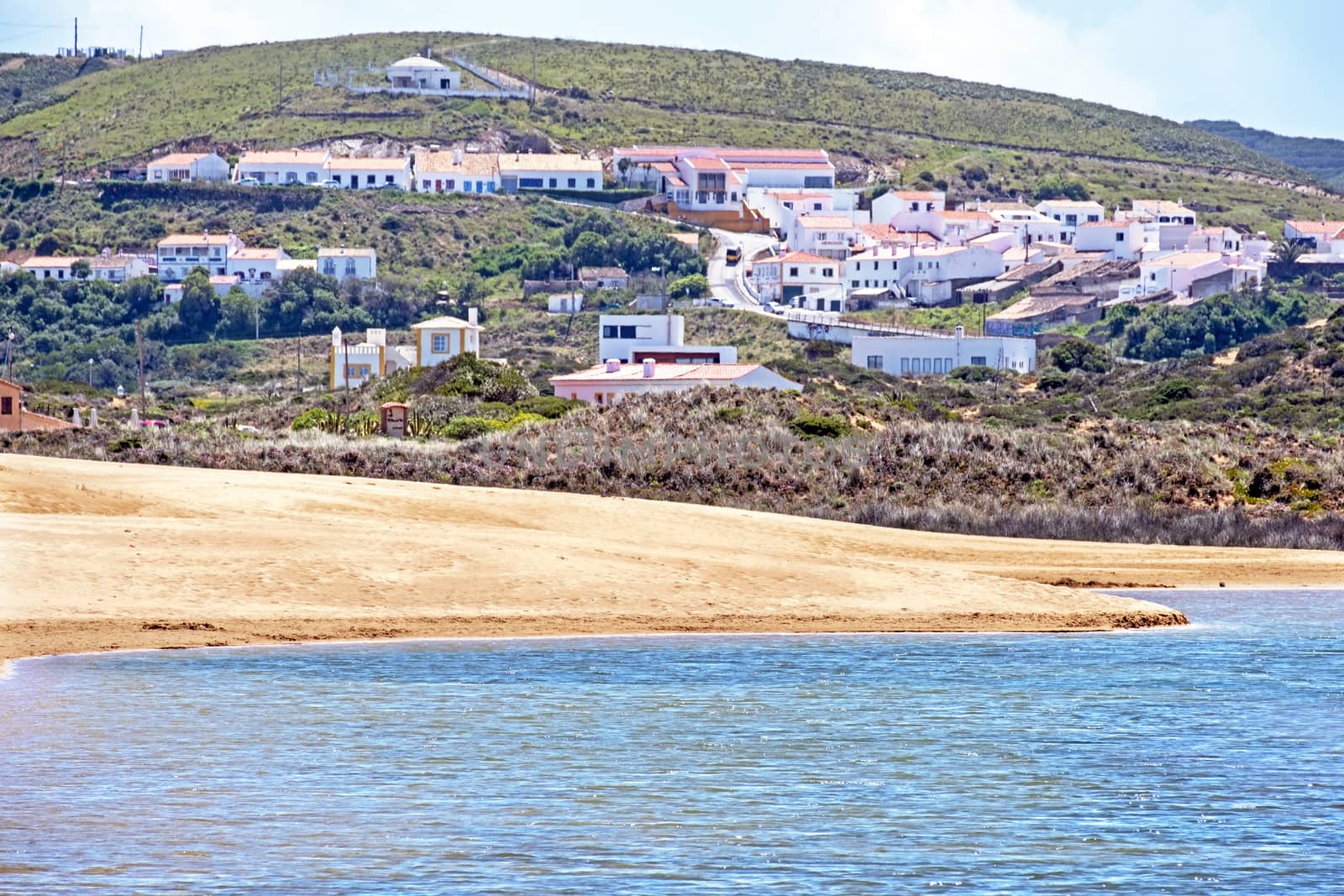 View from Carapateira in the Algarve Portugal