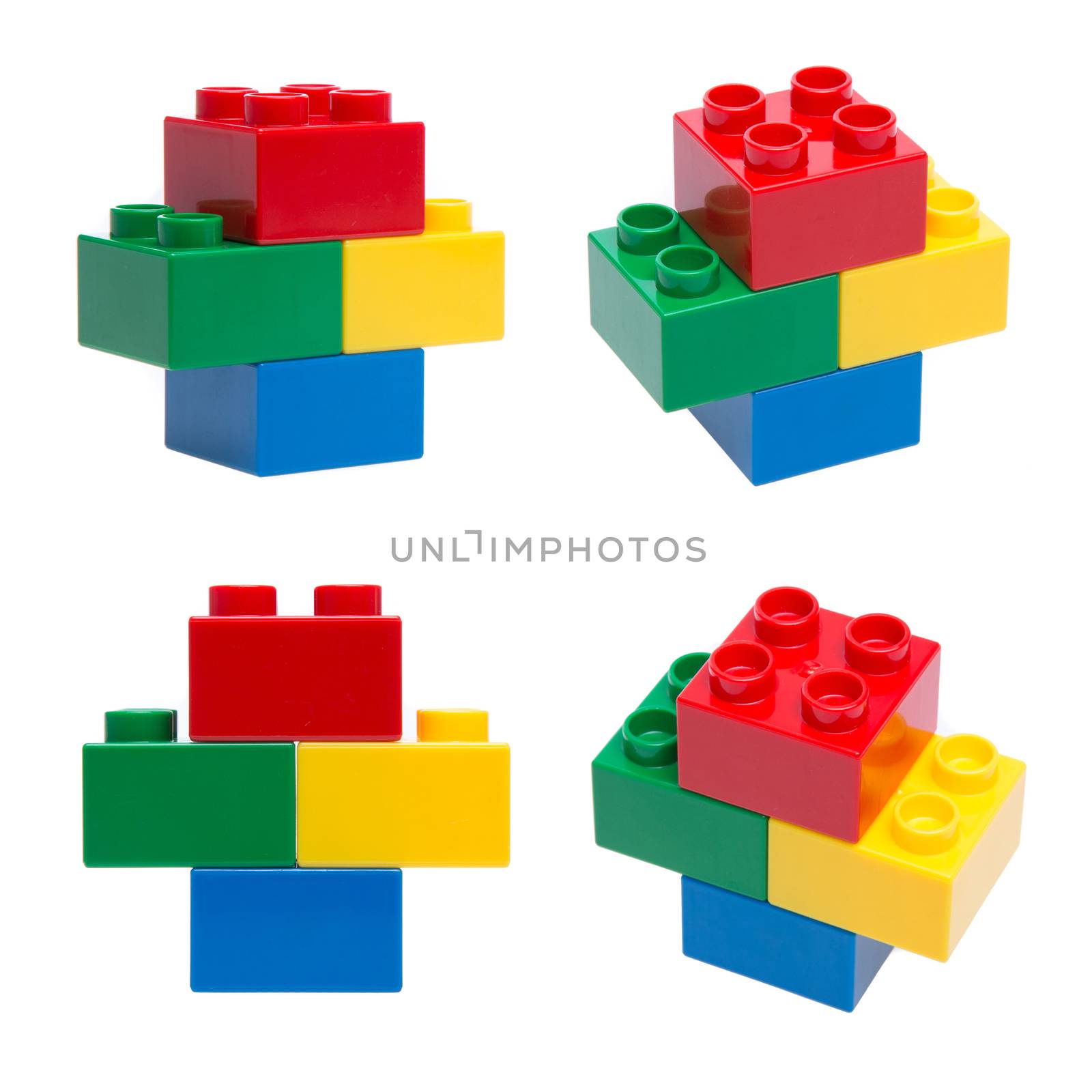 Plastic building blocks by tehcheesiong