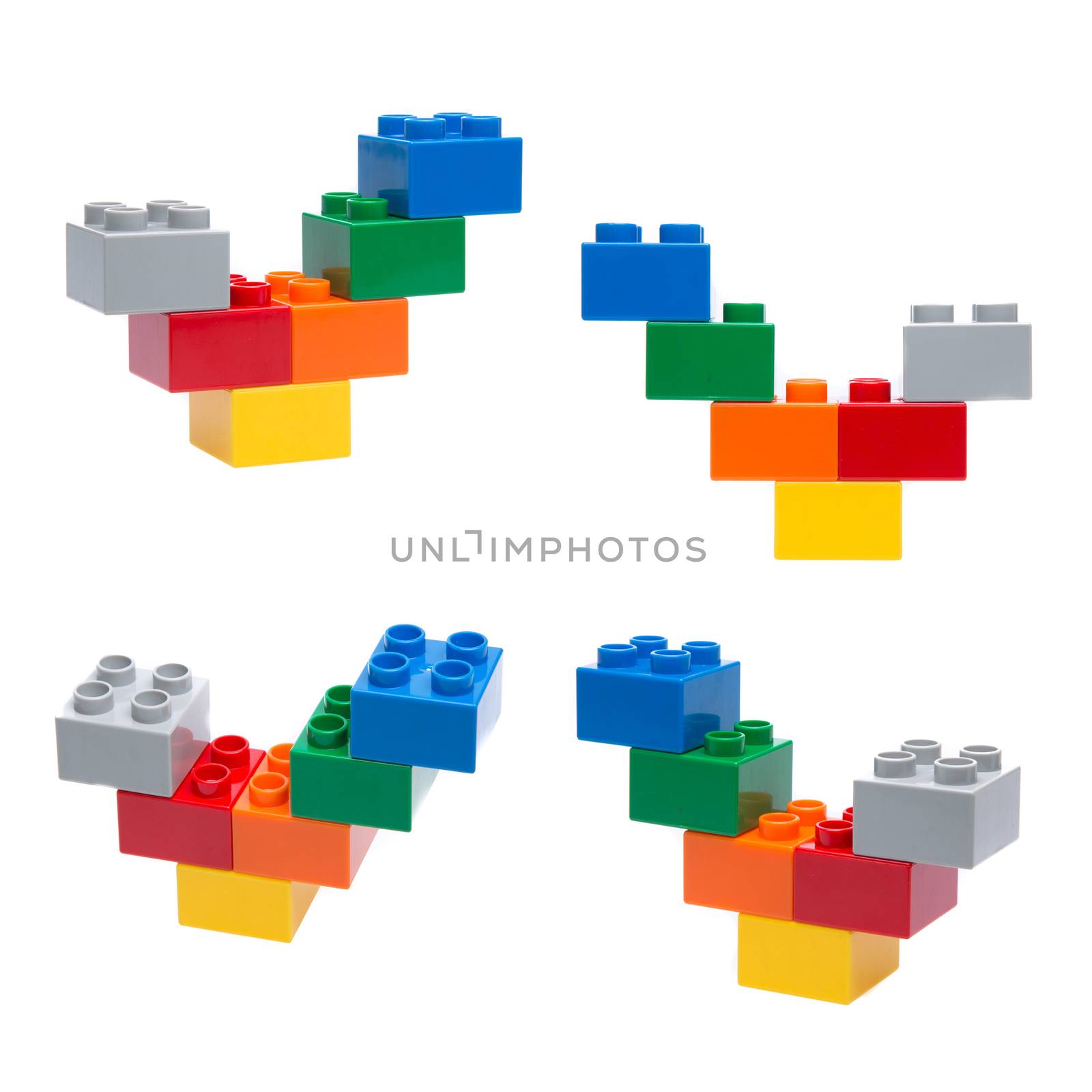 Plastic building blocks by tehcheesiong