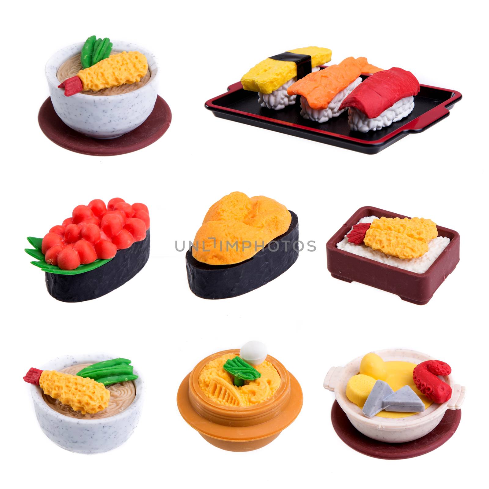 rubber food toys by tehcheesiong