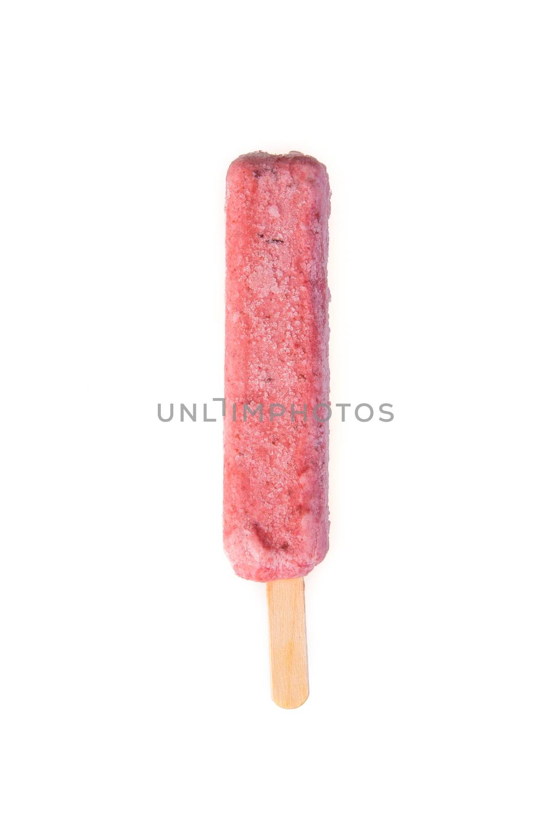 ice cream popsicle isolated on white background by tehcheesiong