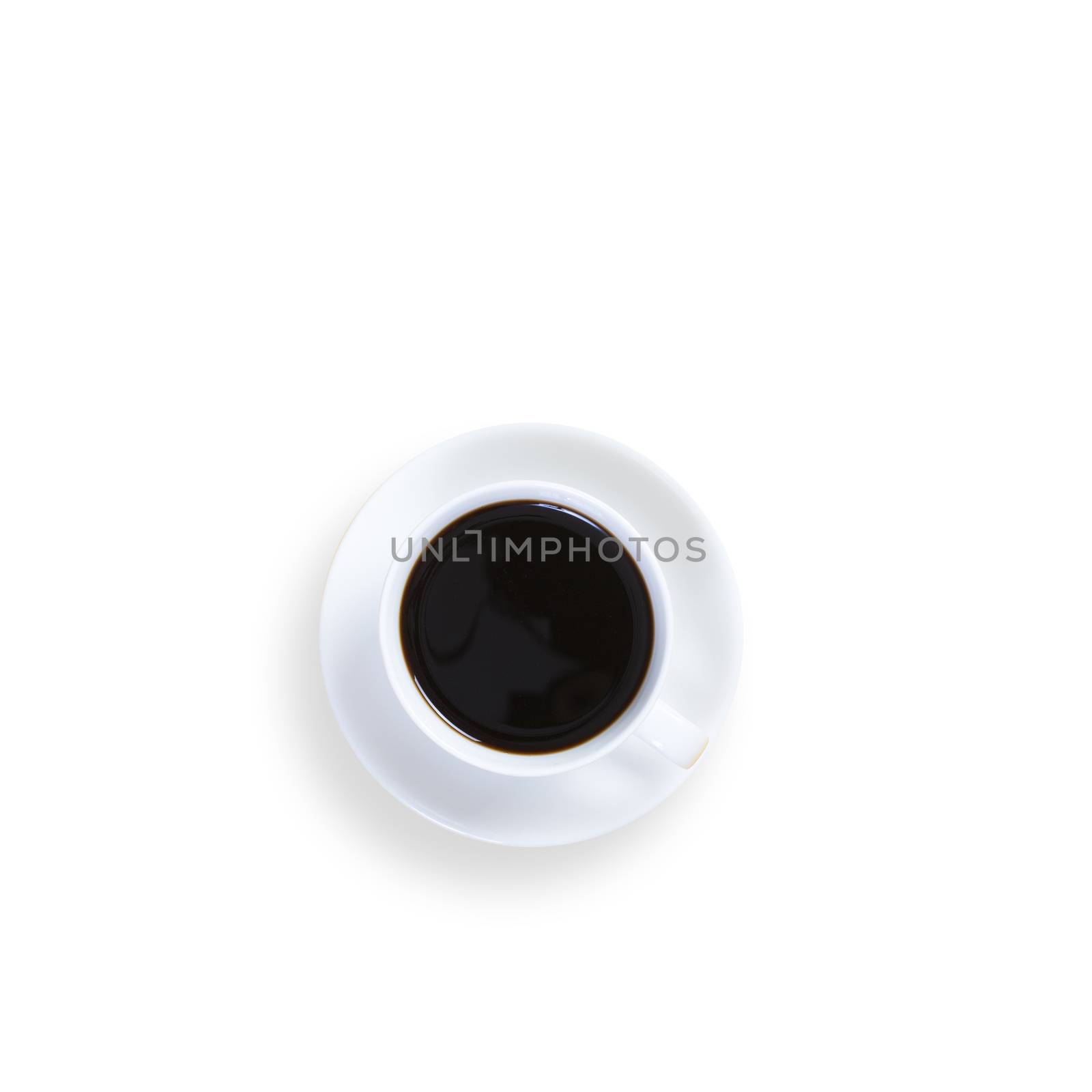 top view of coffee