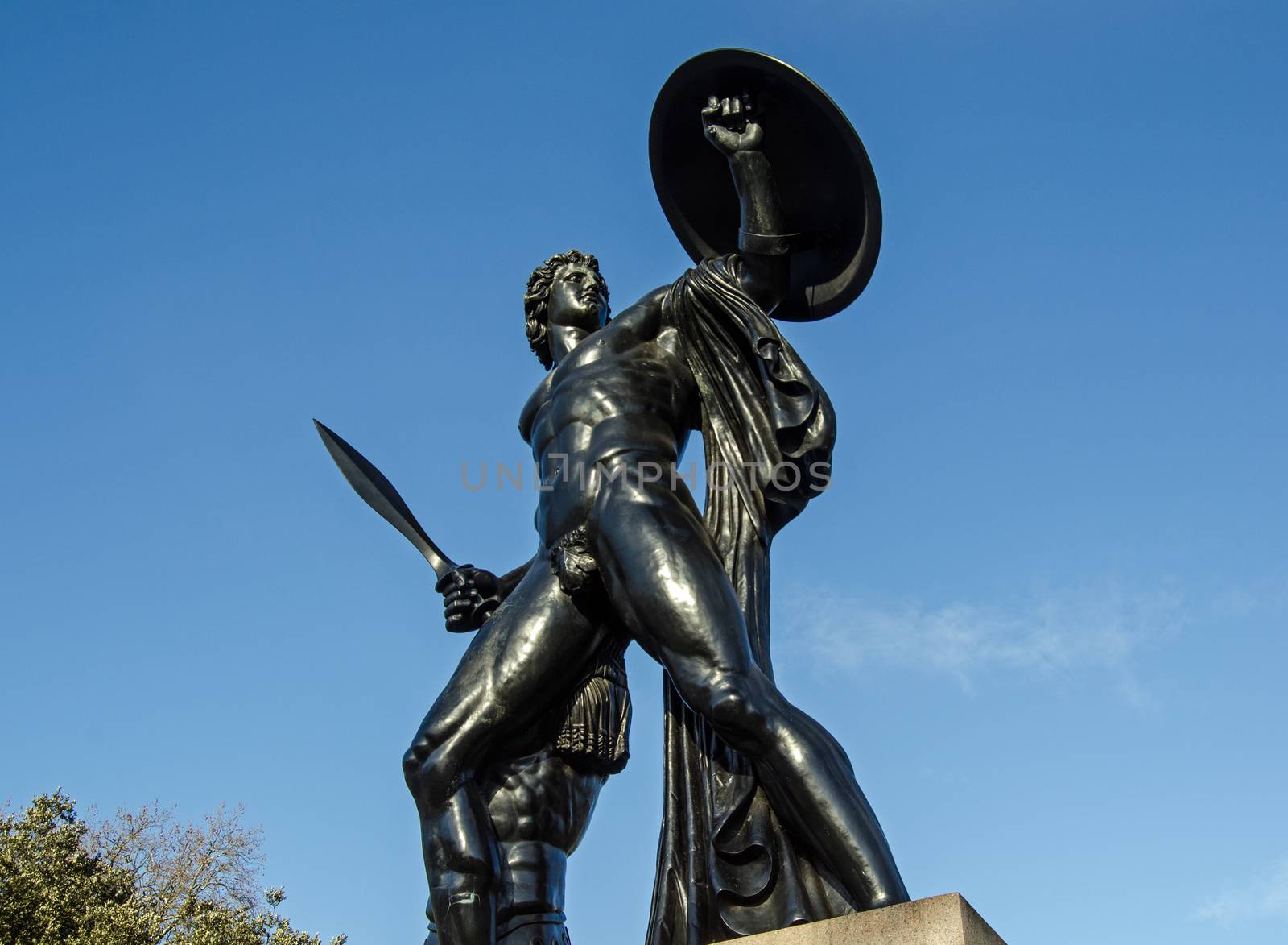 Wellington Monument statue of Achilles by BasPhoto