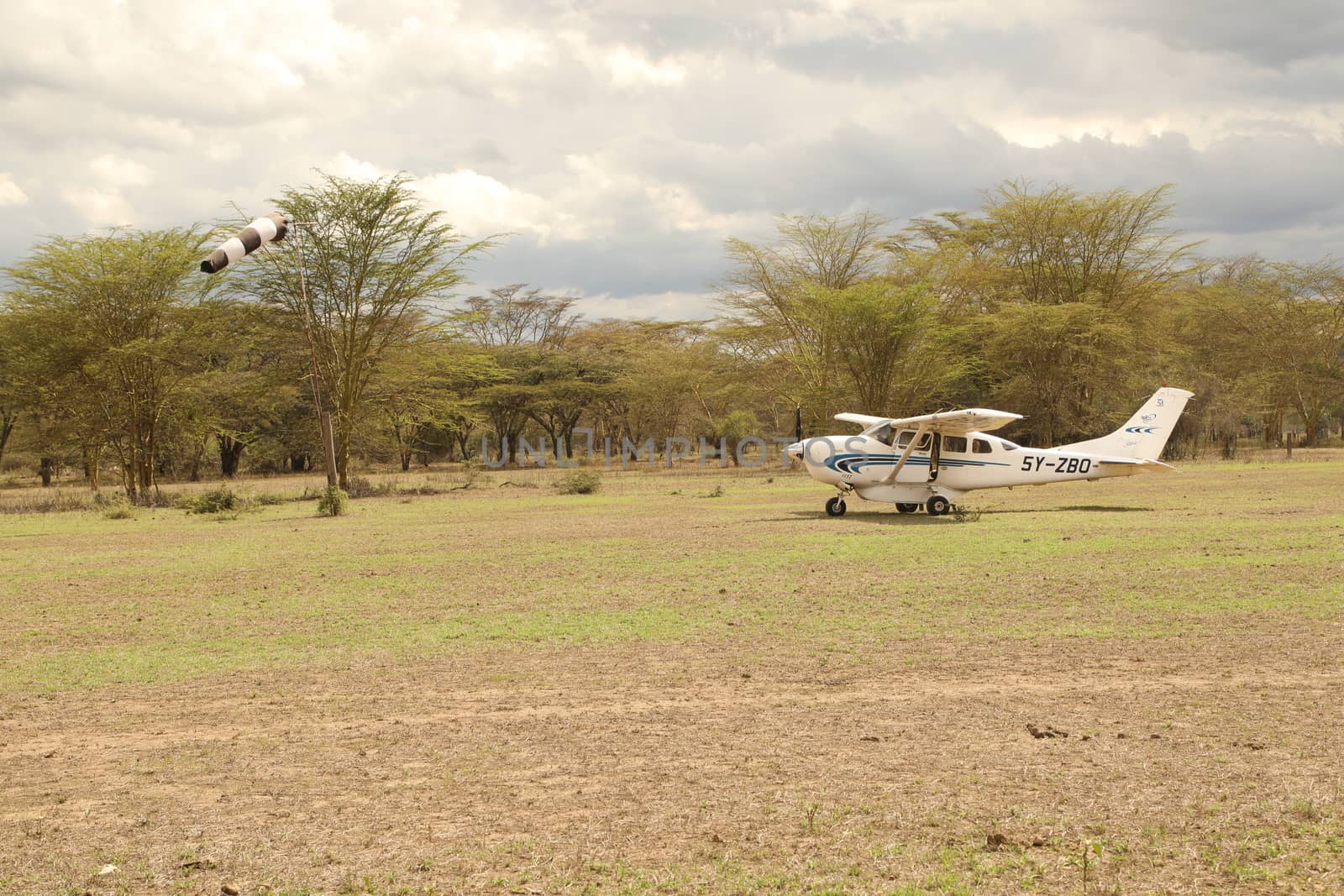 Private Flight at Rural area by rajastills