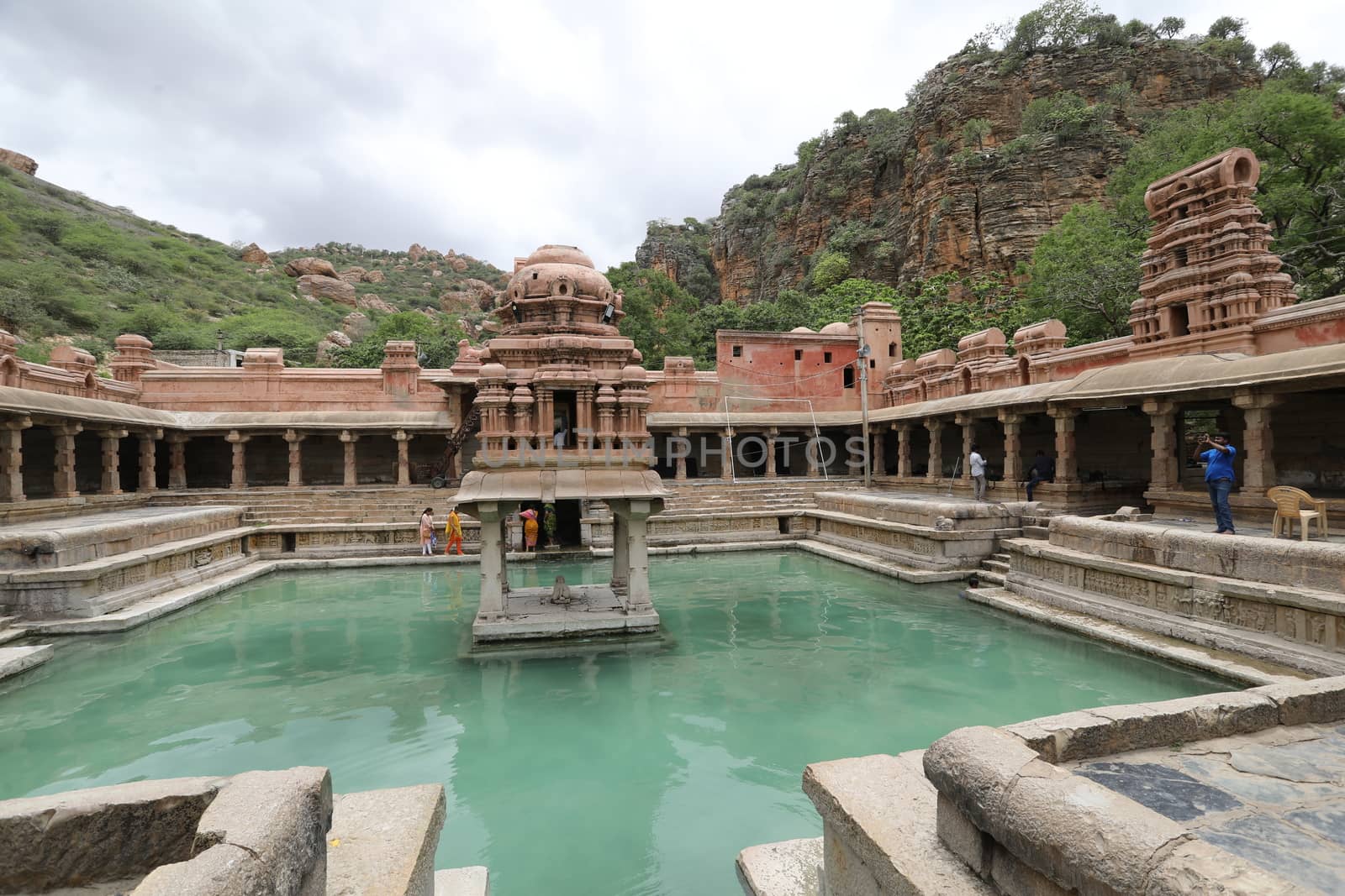 Exterior of Vintage Temple India