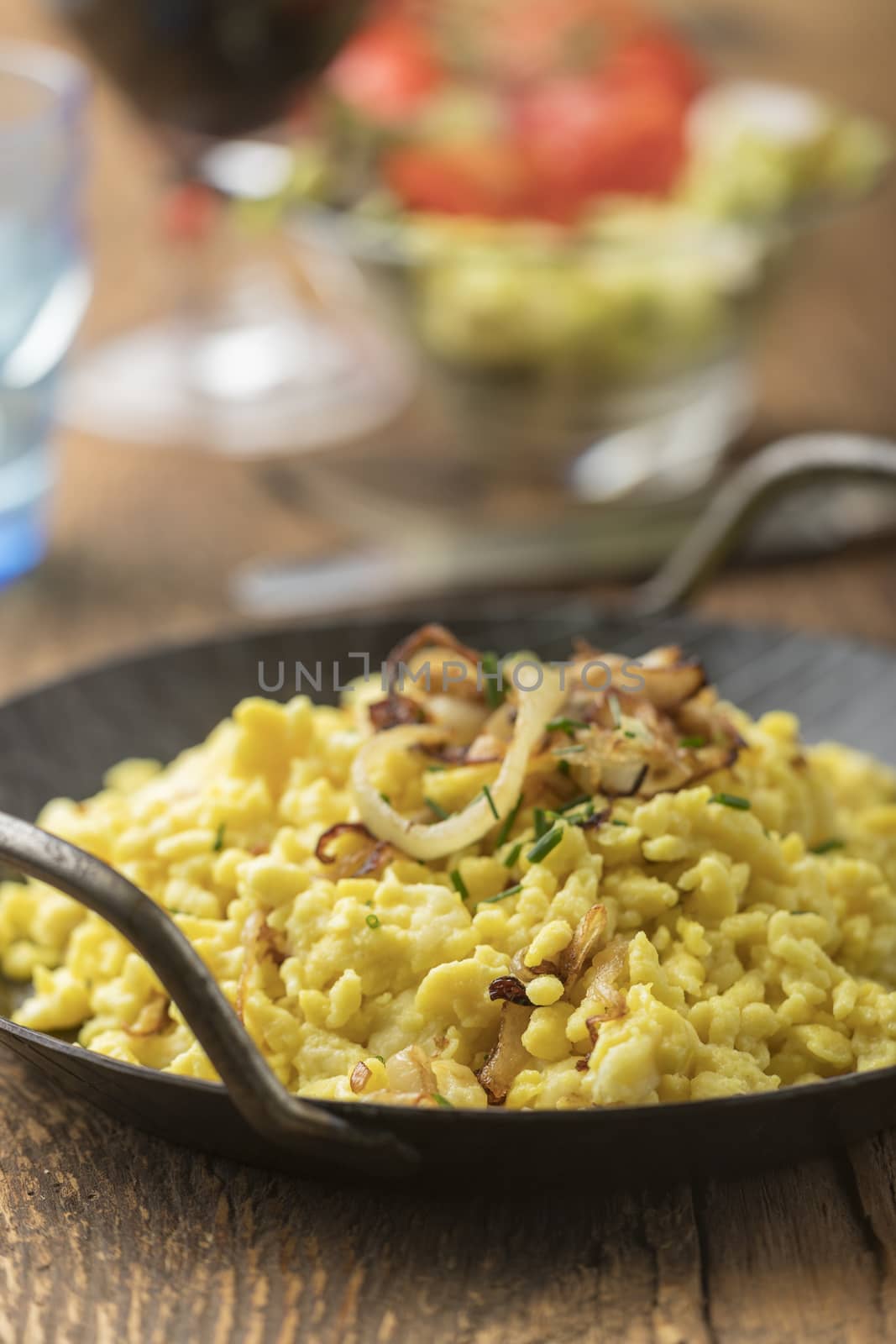 swabian spaetzle a typical noodle dish