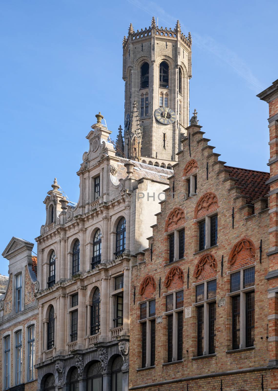 Historic city of Bruges, Belgium by alfotokunst