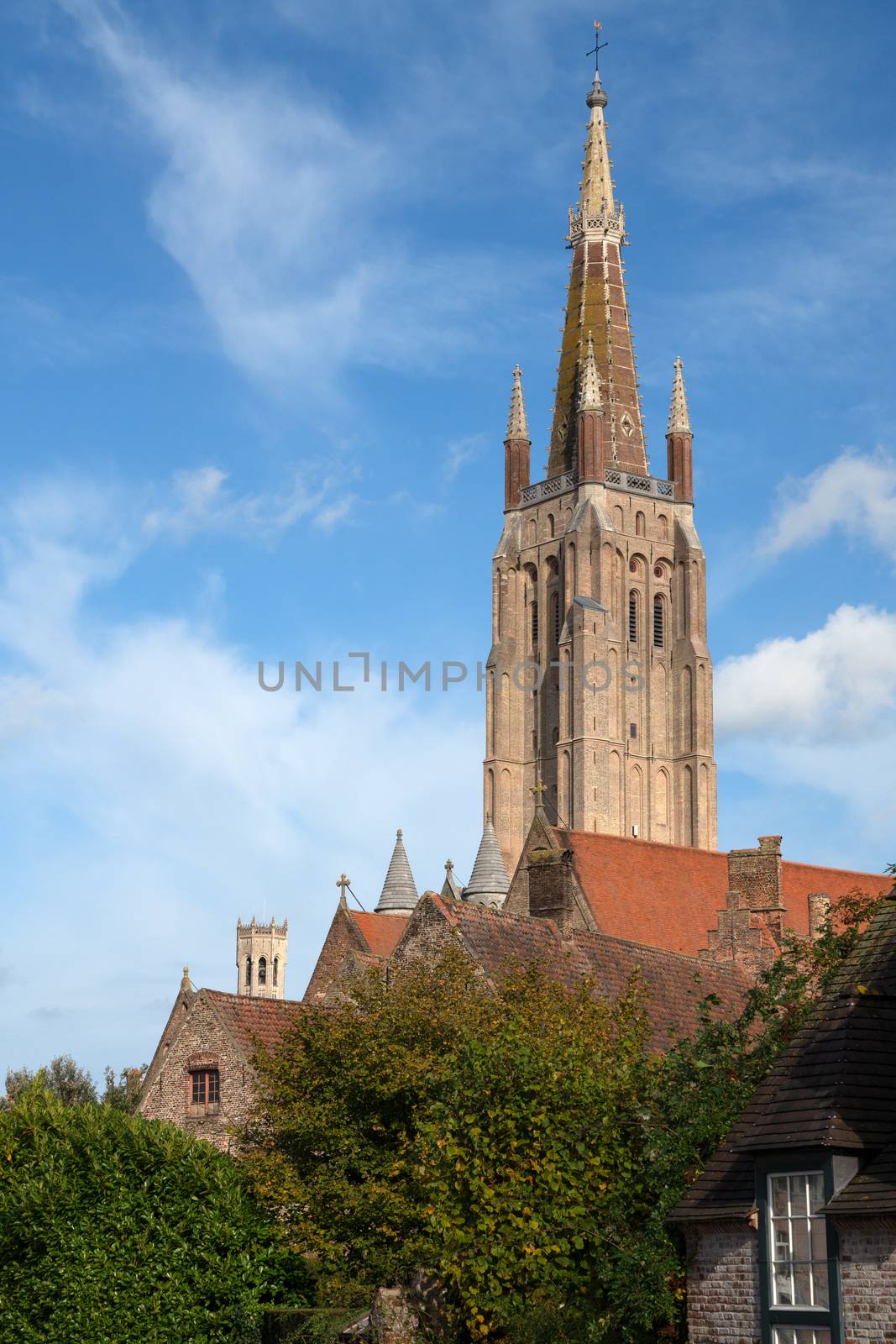 Historic city of Bruges, Belgium by alfotokunst