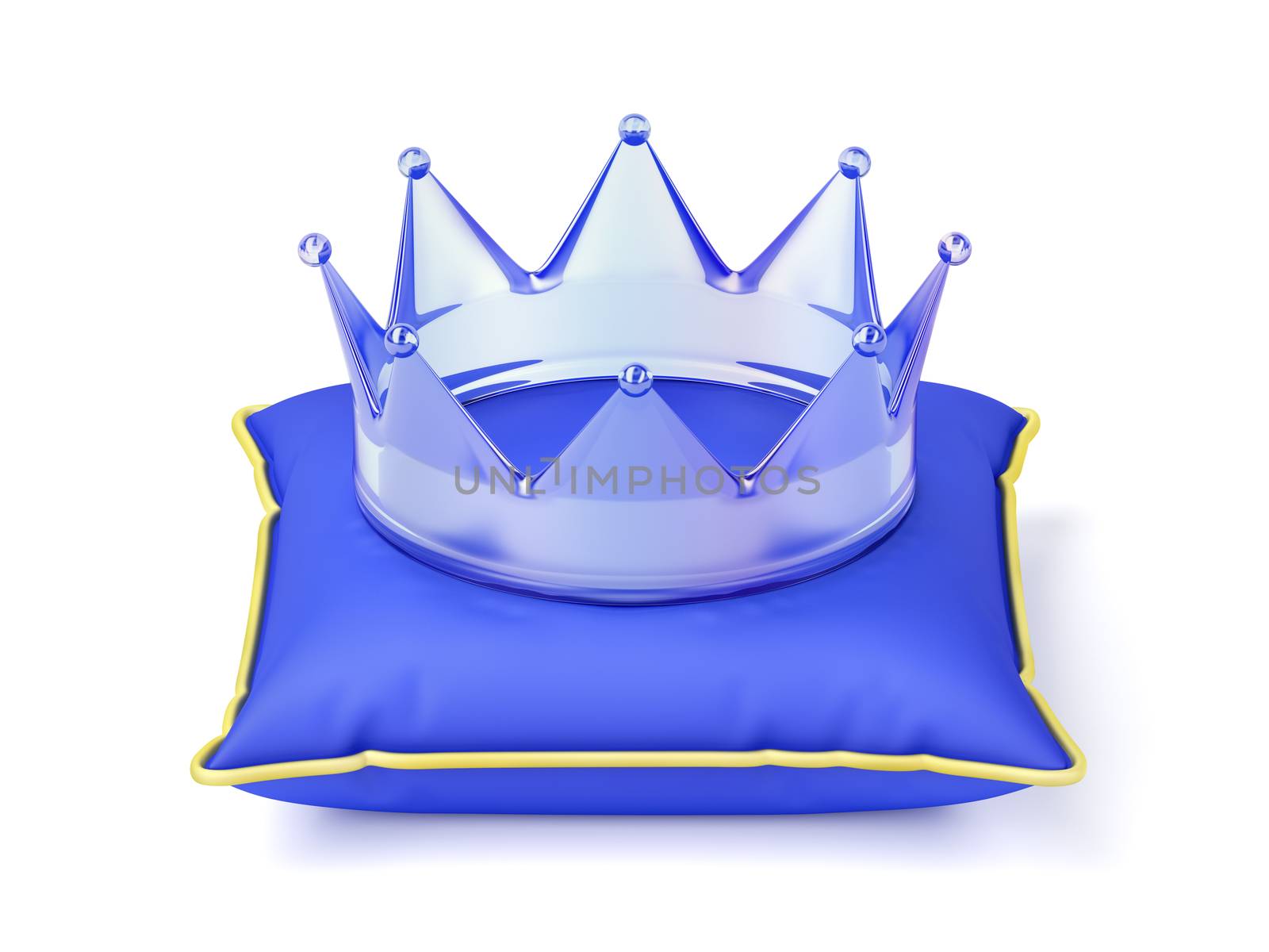 Crystal crown on pillow
 by magraphics