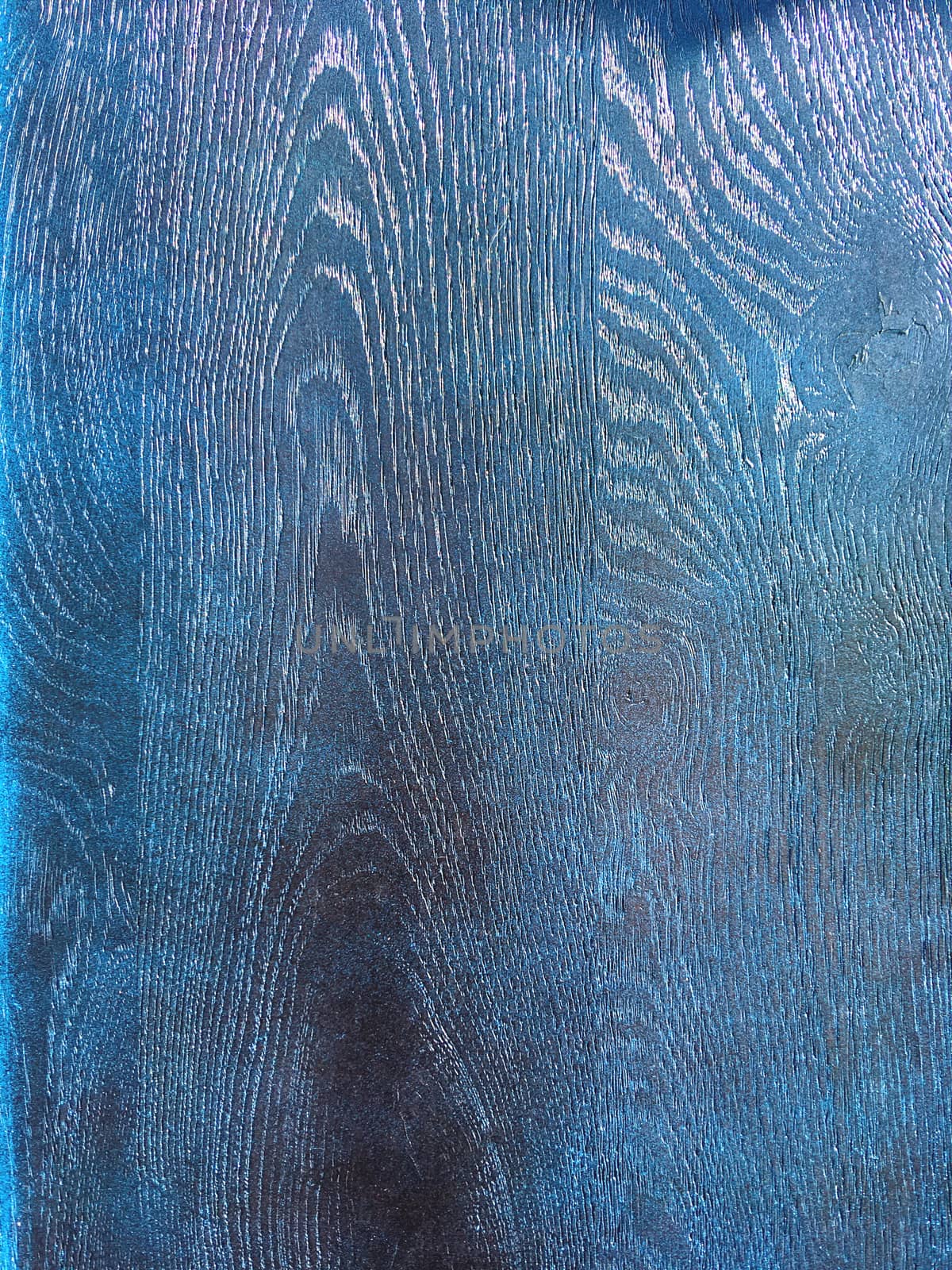 Classic blue wooden background of old door.